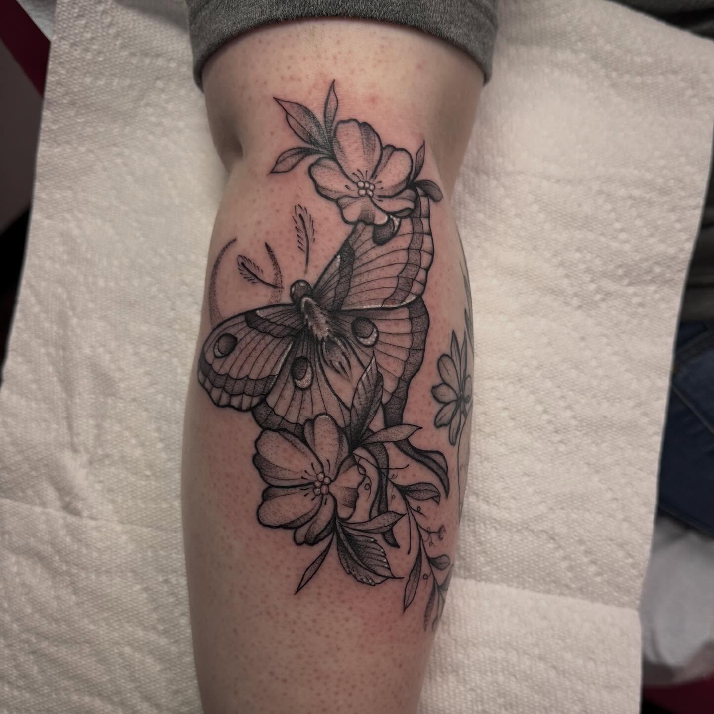 Tattoo by @_crybaby.tattoos — black_and_grey, realism