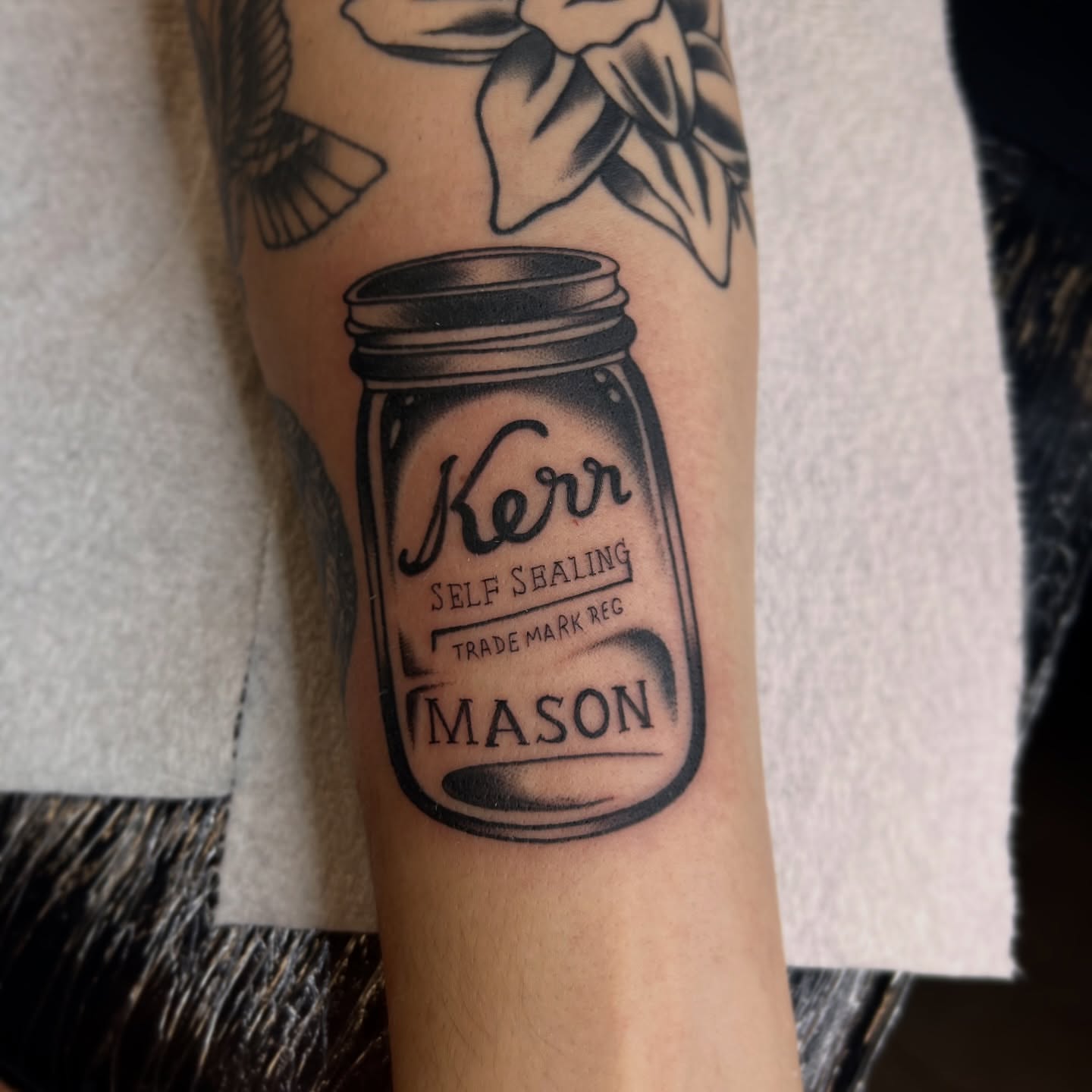 Tattoo by @tattooedbyjake — black_and_grey