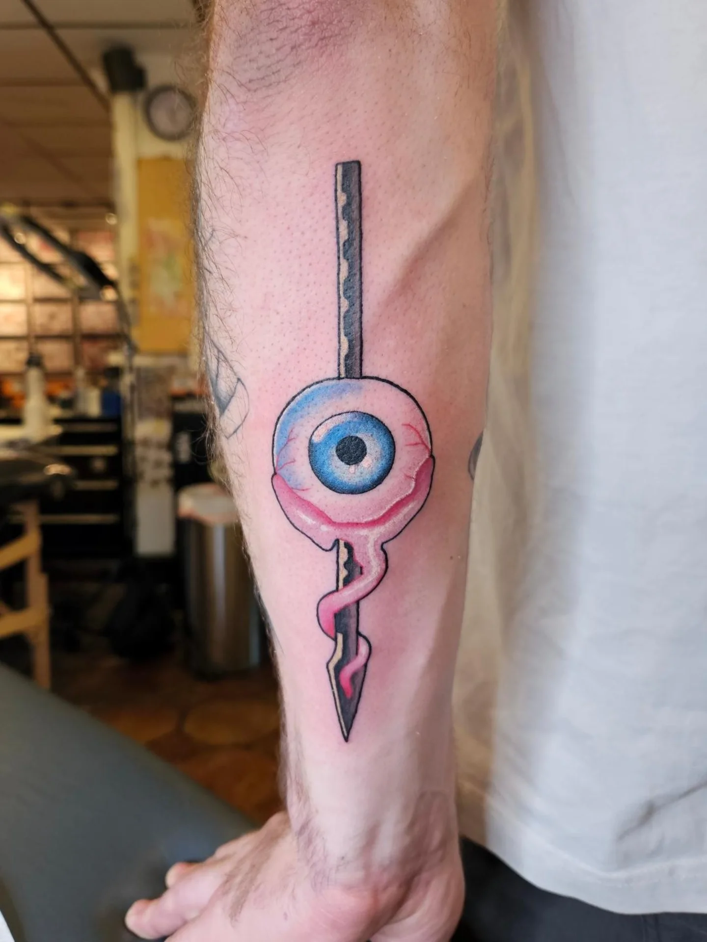 Tattoo by @neonmoonink — new_school