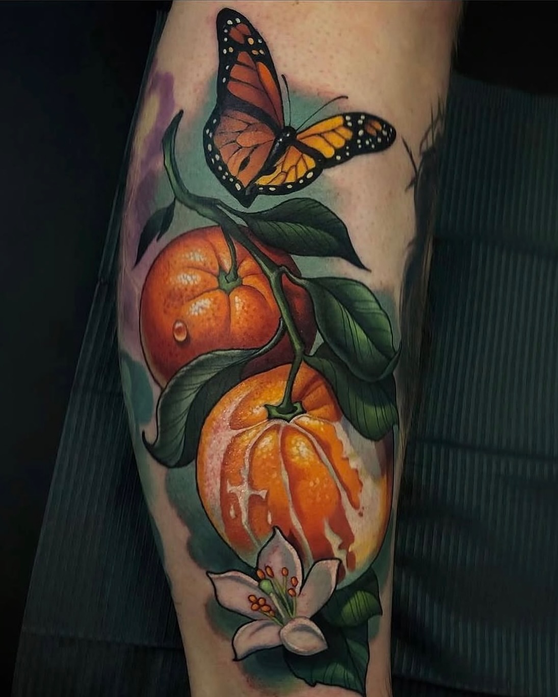 Tattoo by @timmy_b_413 — realism, dotwork