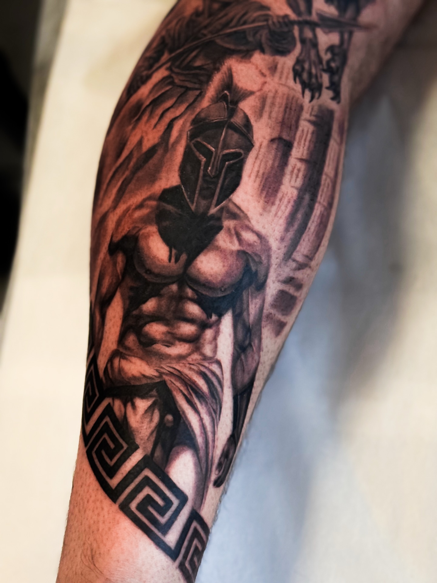 Tattoo by @irena.tattooing — realism, black_and_grey