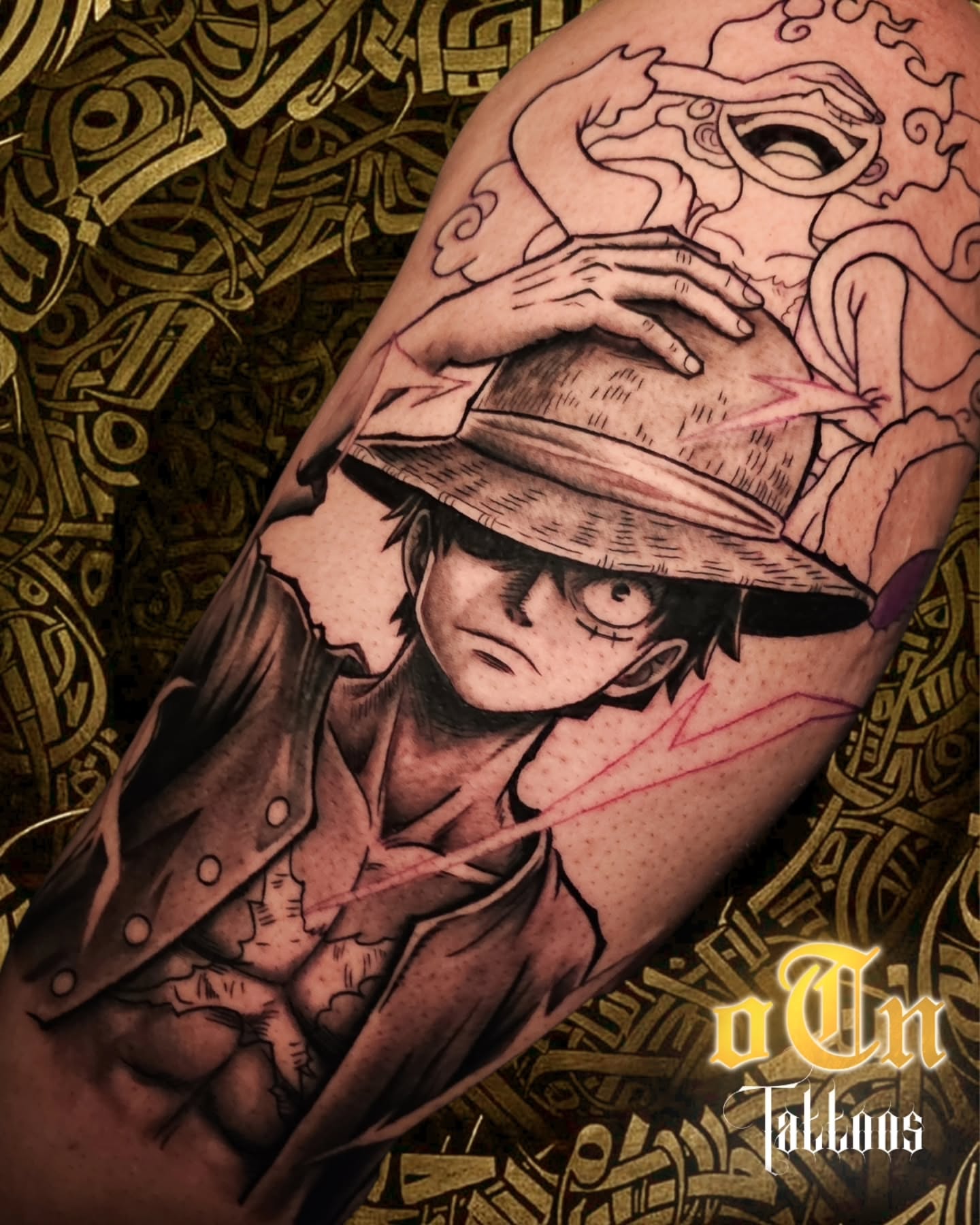 Tattoo by @josh_otn — anime