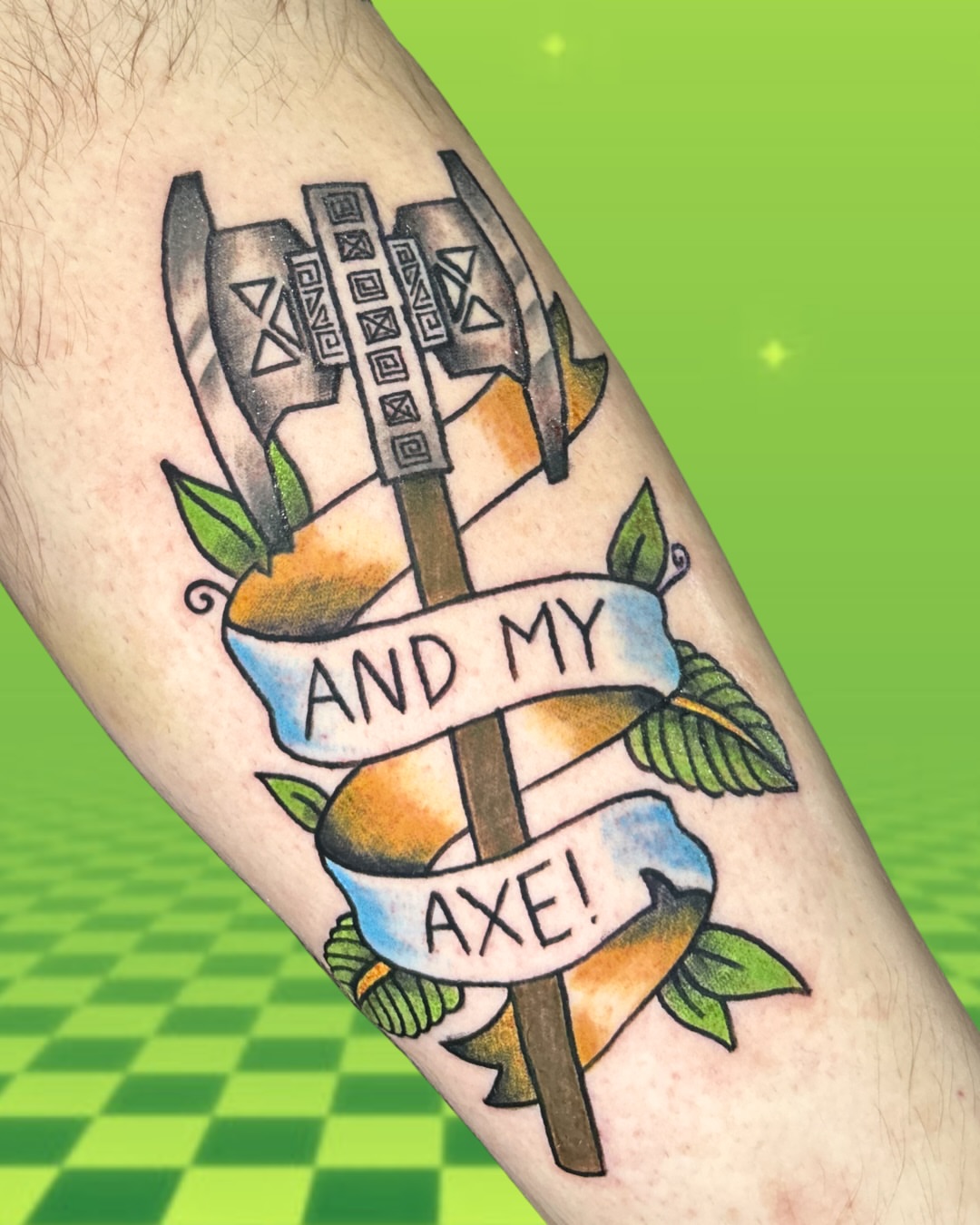 Tattoo by @tatsfrommax — american_traditional
