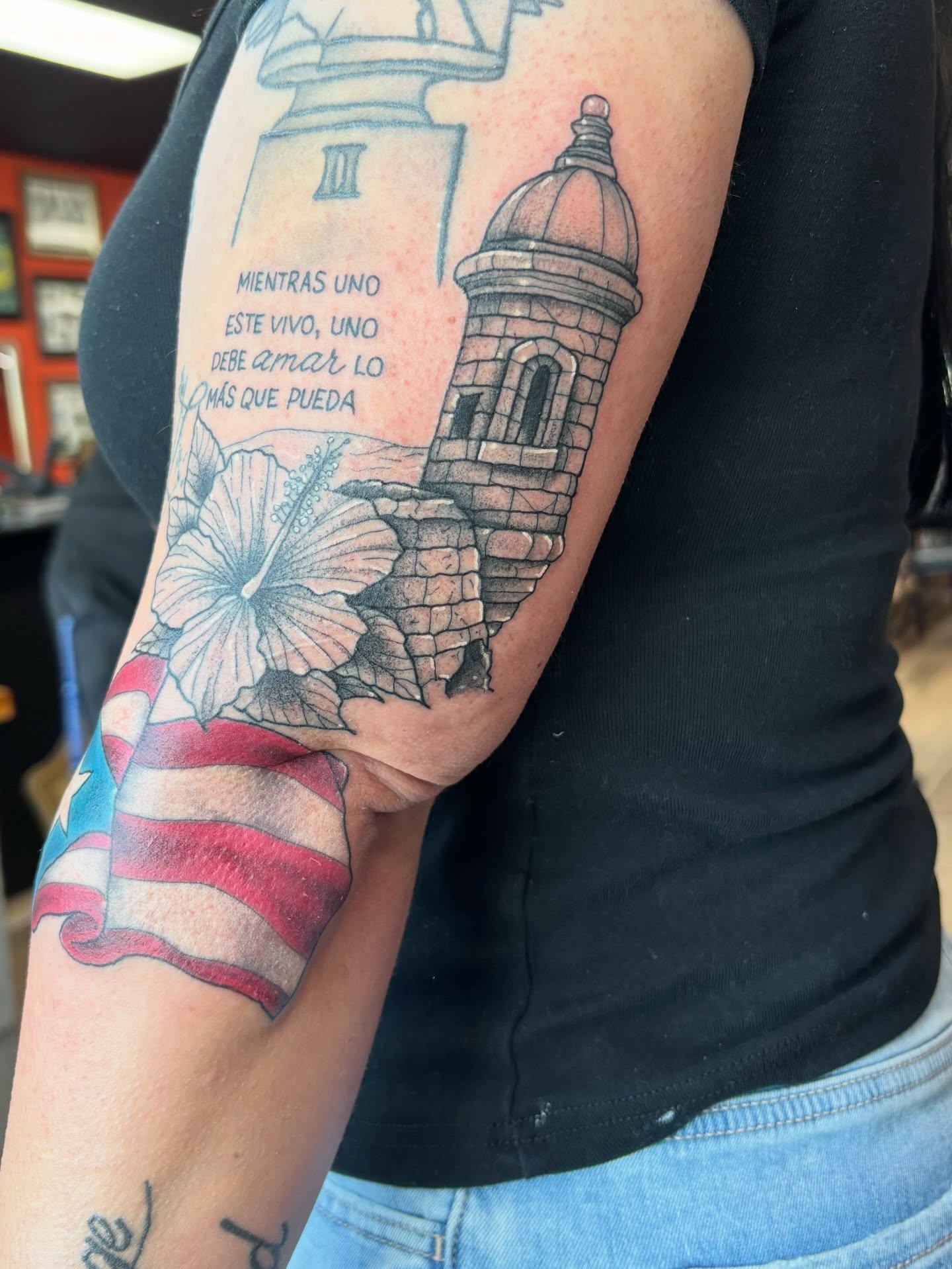 Tattoo by @blkndrose — american_traditional, realism