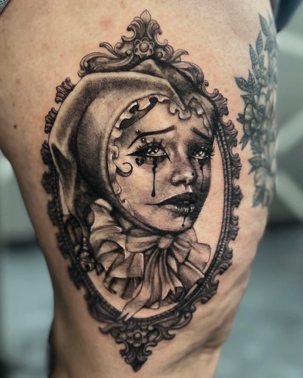 Tattoo by @gracef.tattoo — black_and_grey, realism