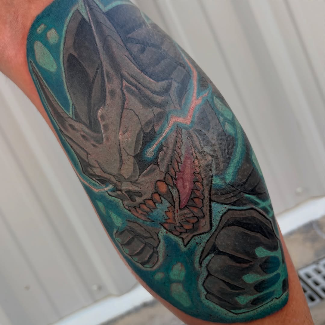 Tattoo by @katstattooth — realism, black_and_grey