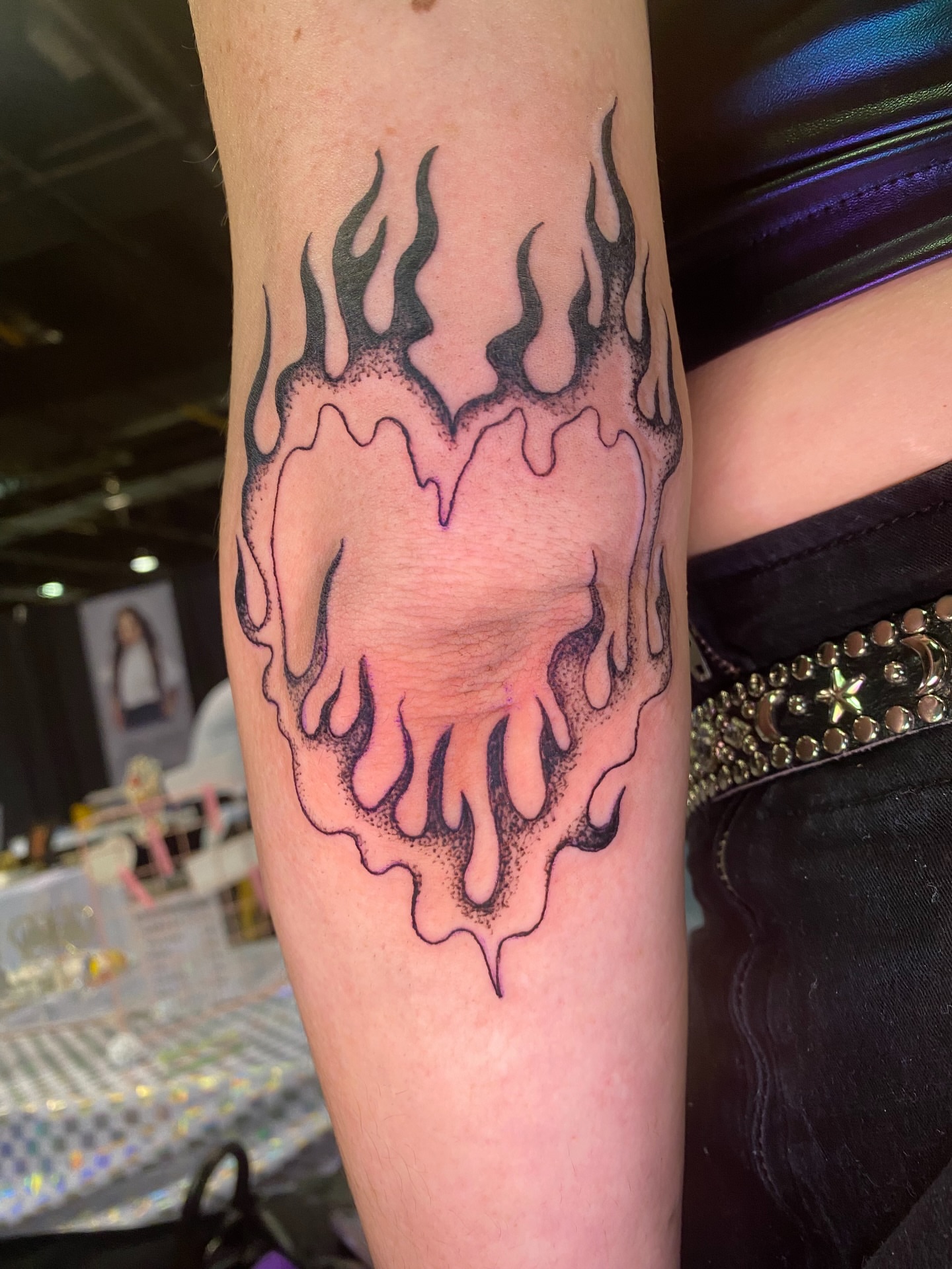 Tattoo by @axelhoney — dotwork