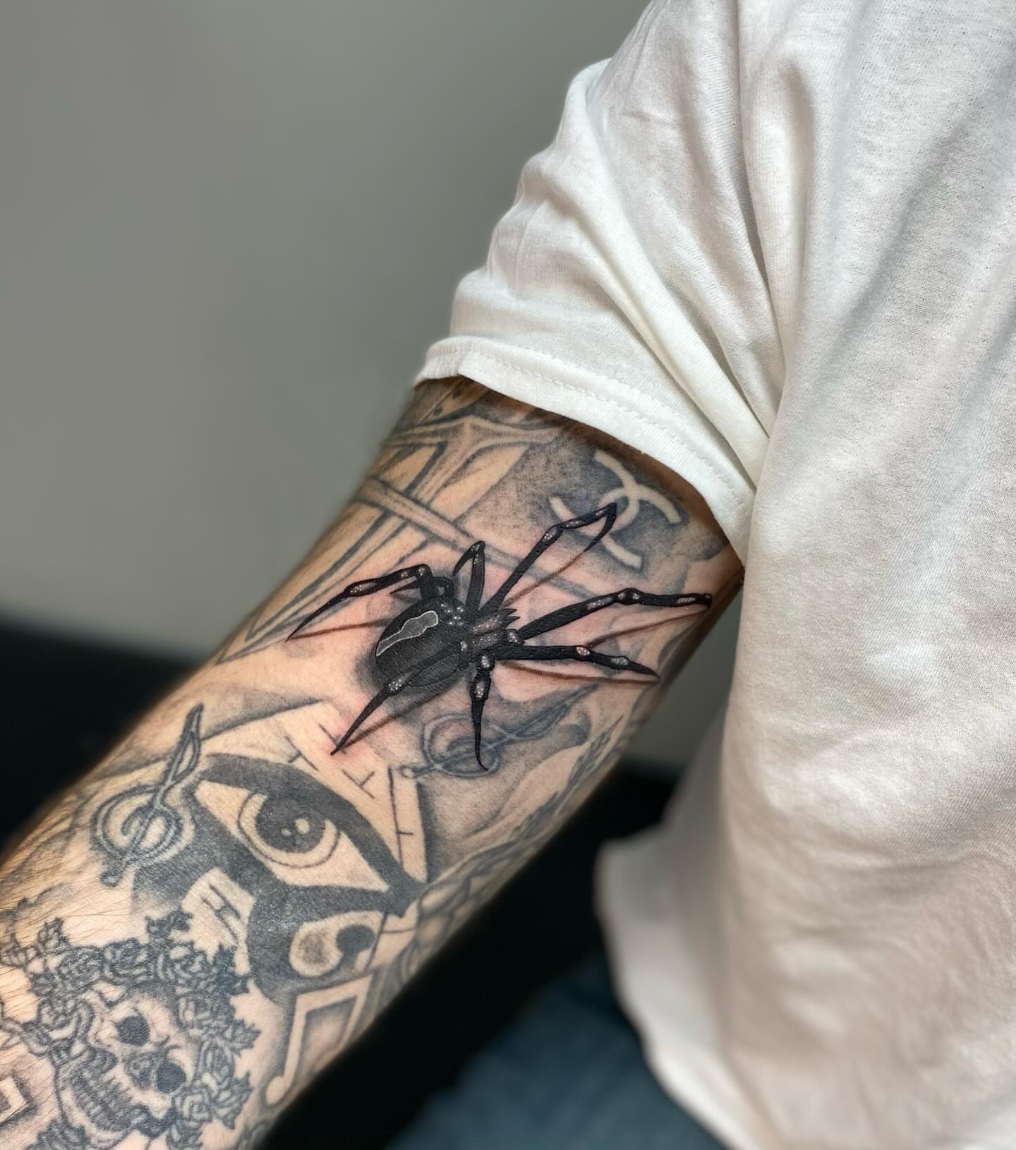 Tattoo by @livv_tattoos — realism, black_and_grey