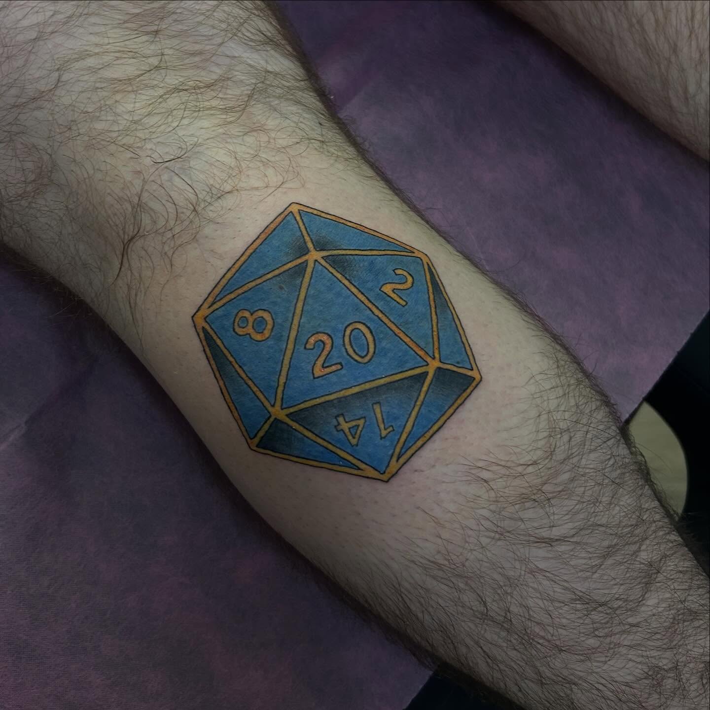 Tattoo by @raven.without.wings — geometric