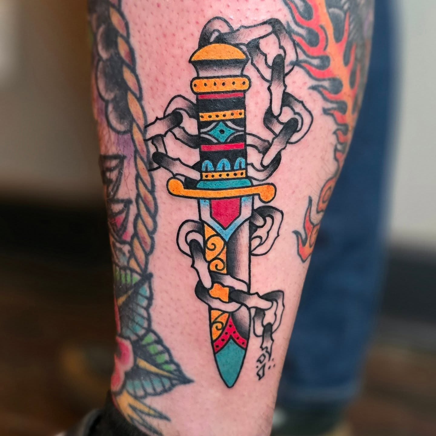 Tattoo by @chet_tattoos — american_traditional