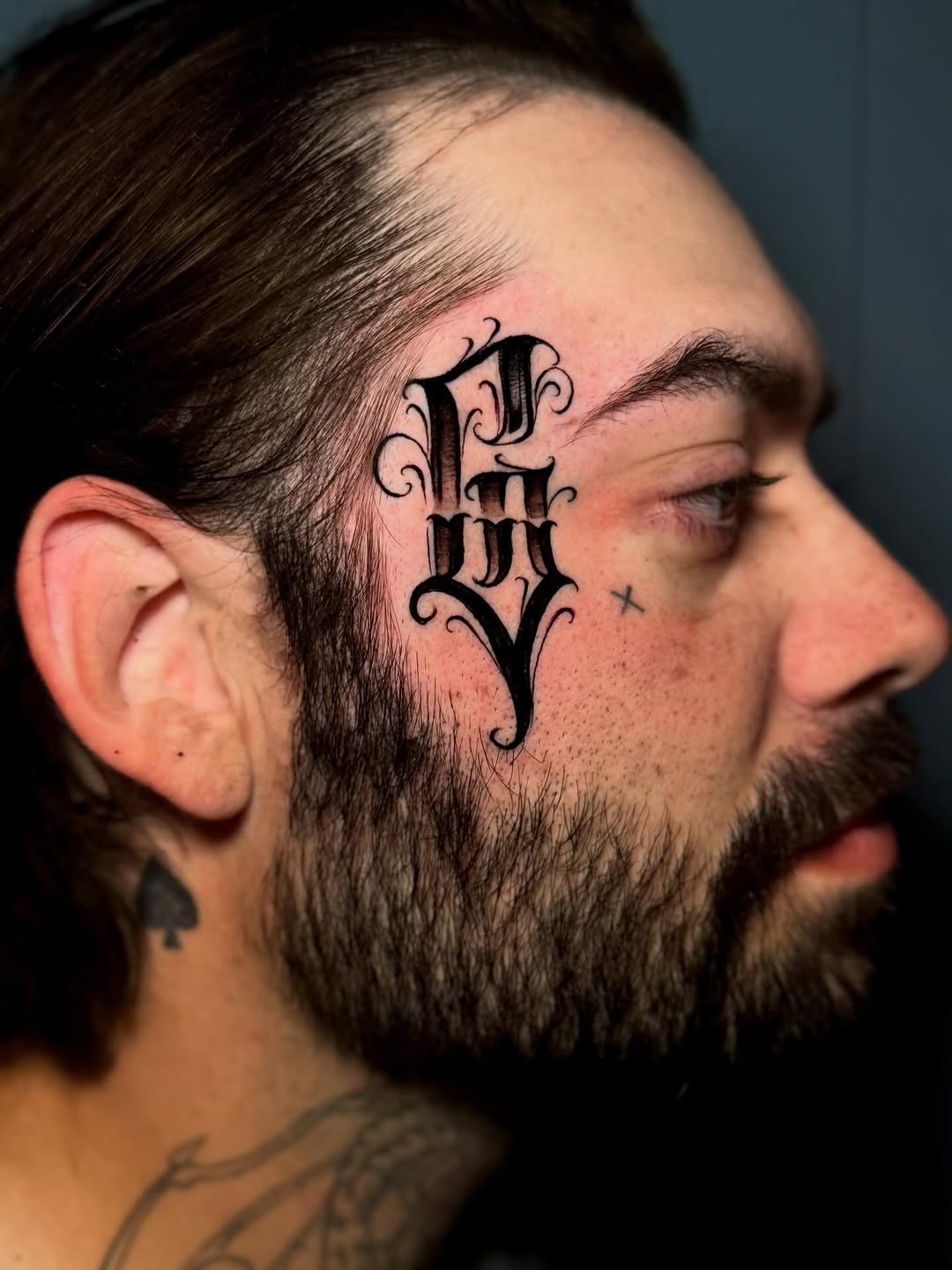 Tattoo by @kat_tattooer — lettering_script