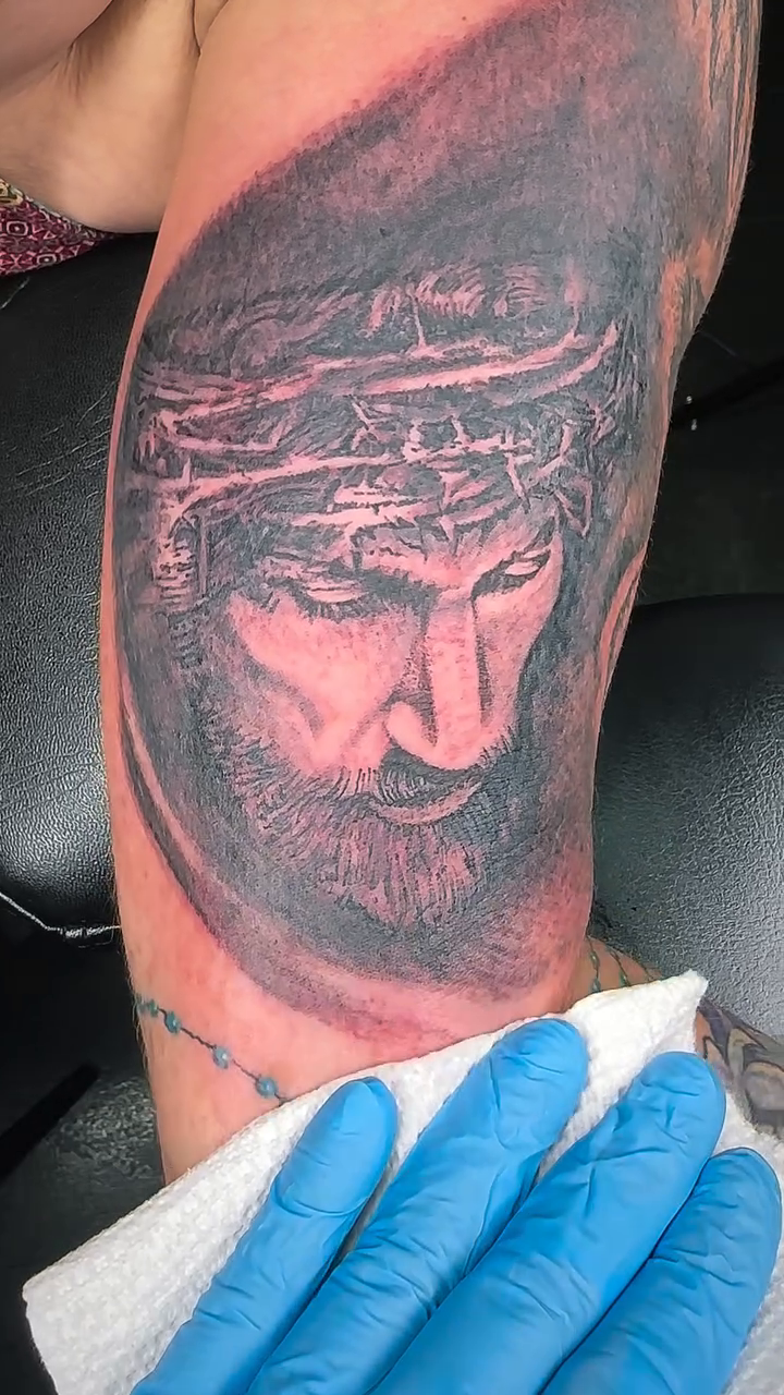 Tattoo by @colinmohamed — realism, black_and_grey