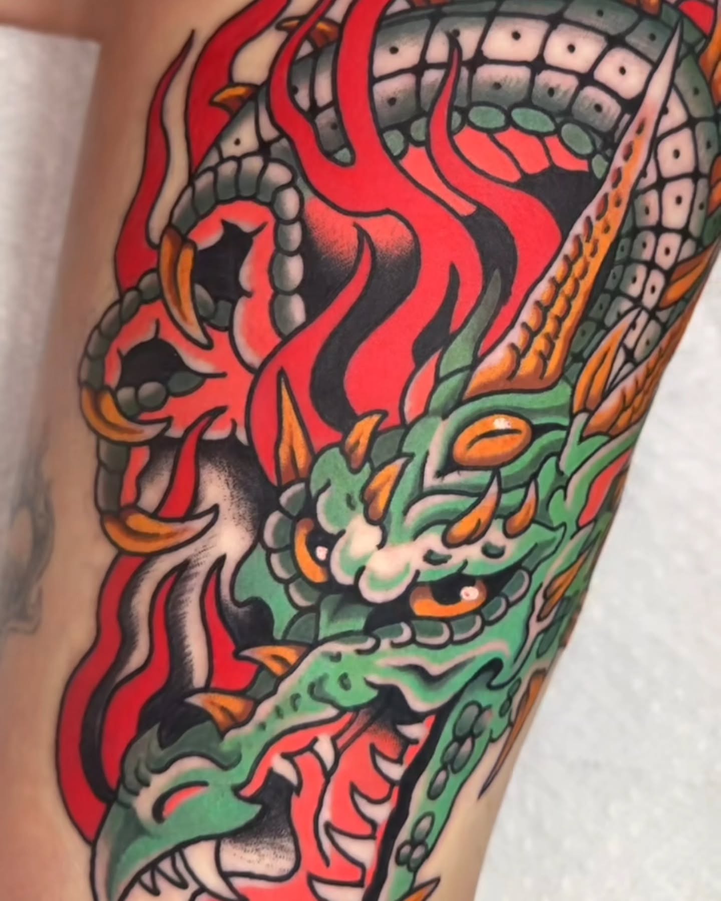 Tattoo by @tattacombs — american_traditional