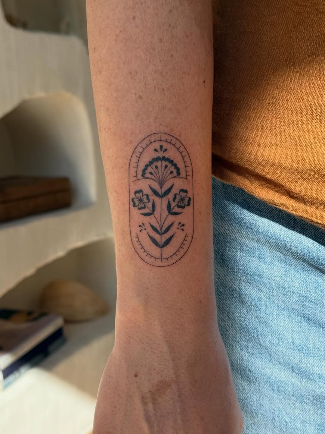 Tattoo by @feelinfineline โ fine_line, ornamental