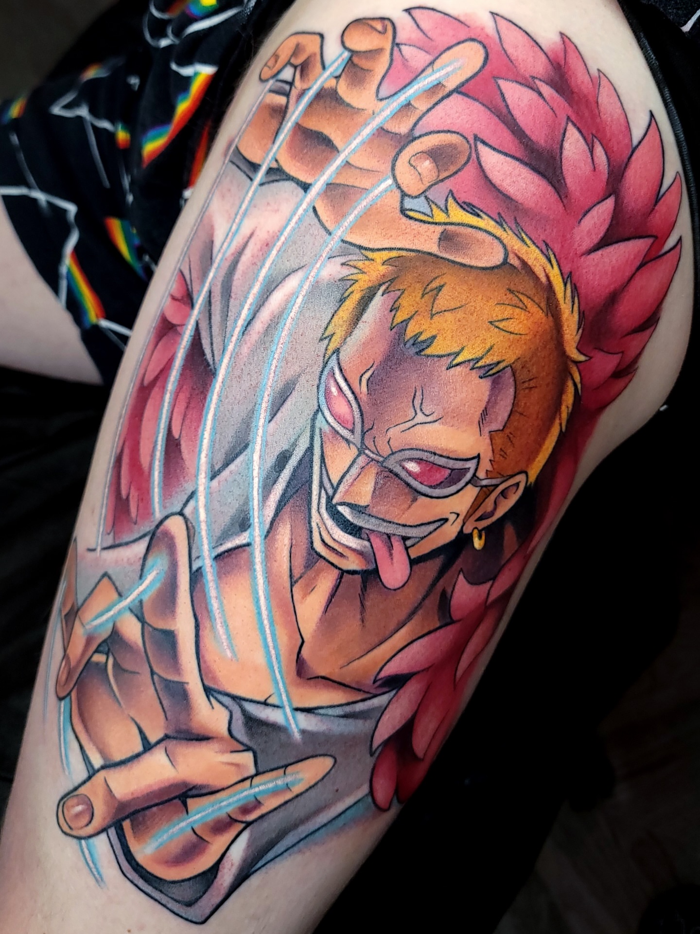 Tattoo by @scarpo — anime