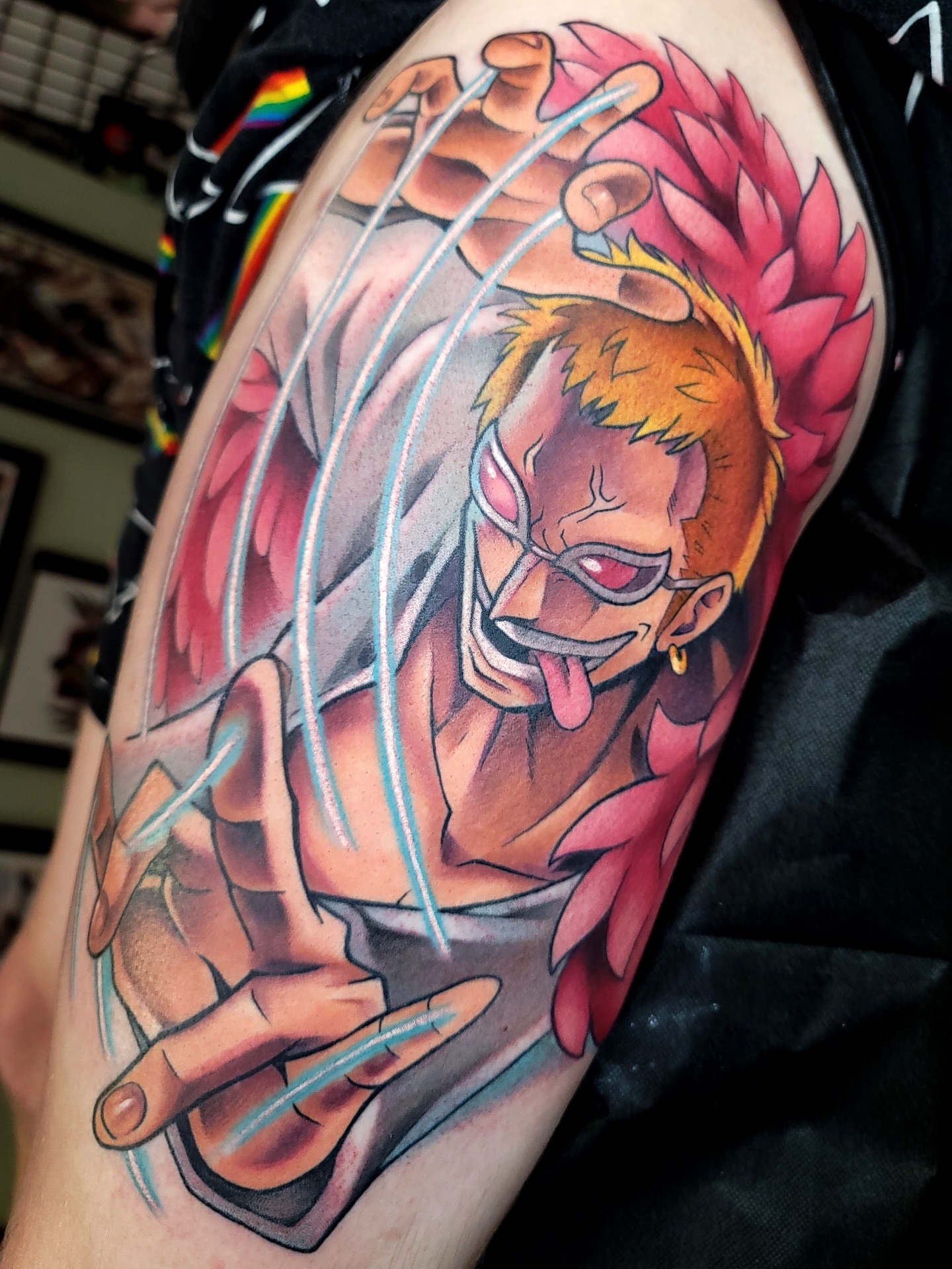 Tattoo by @scarpo — anime