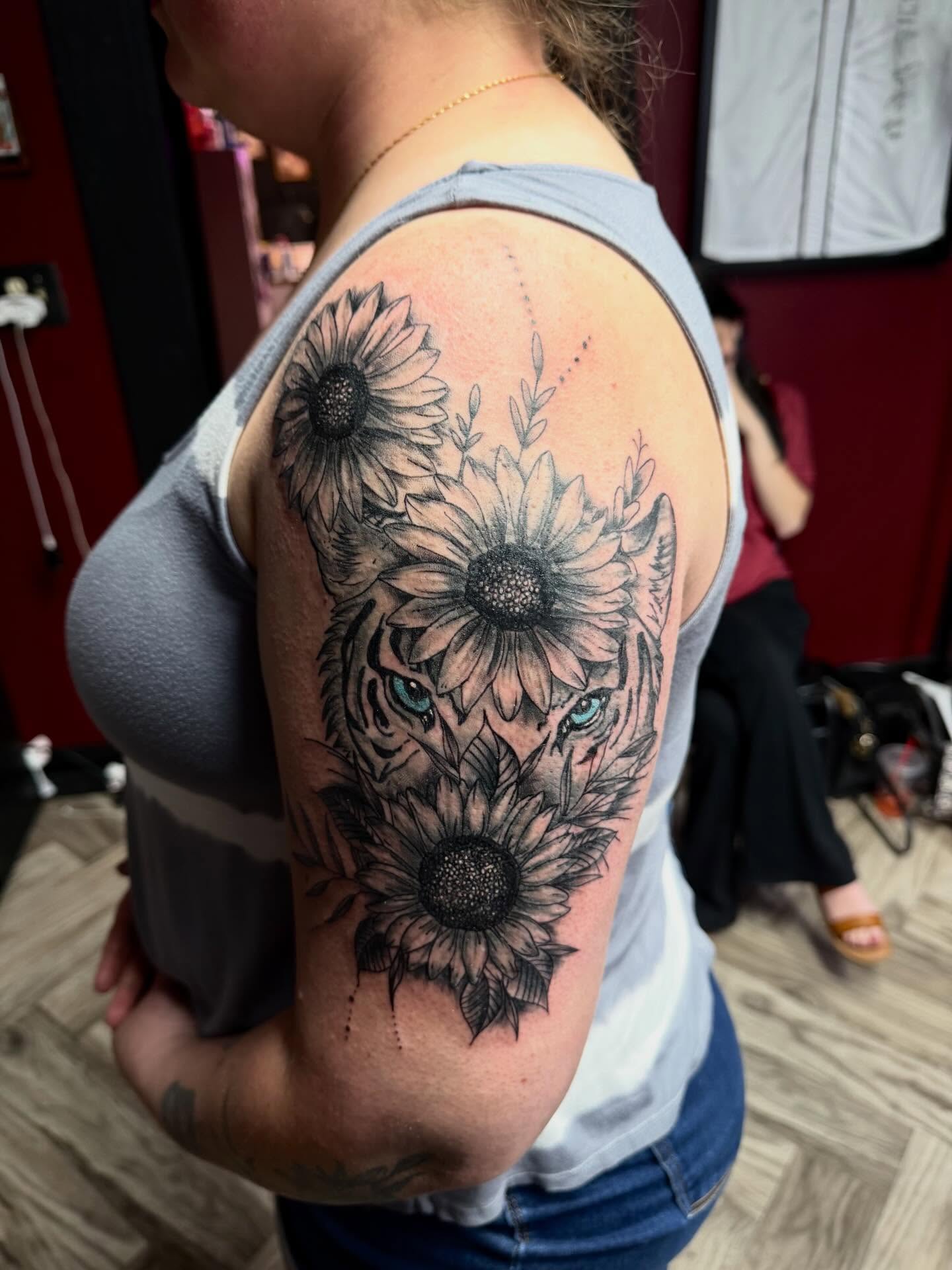 Tattoo by @alexandernichols916 — black_and_grey, realism