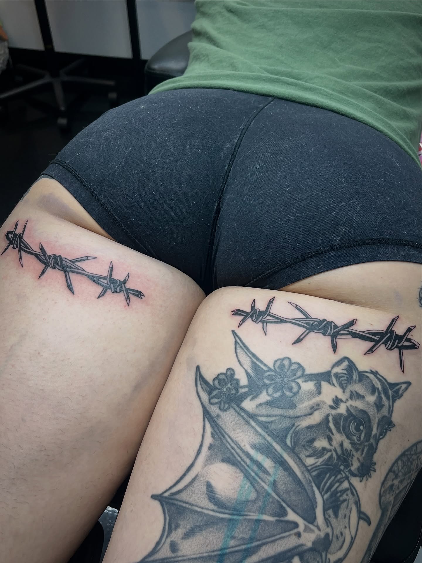Tattoo by @sailor_riot — black_and_grey