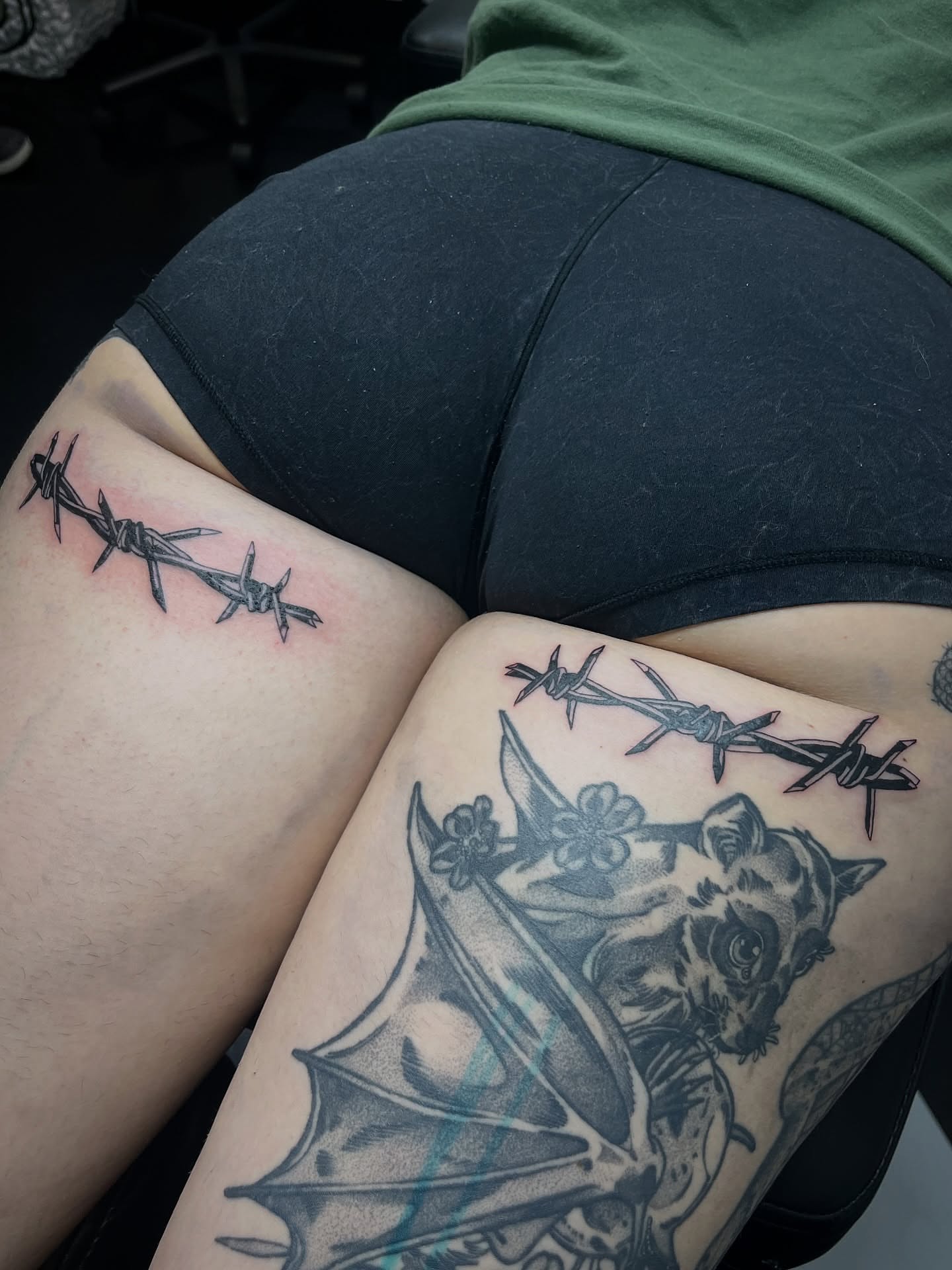 Tattoo by @sailor_riot — black_and_grey, realism