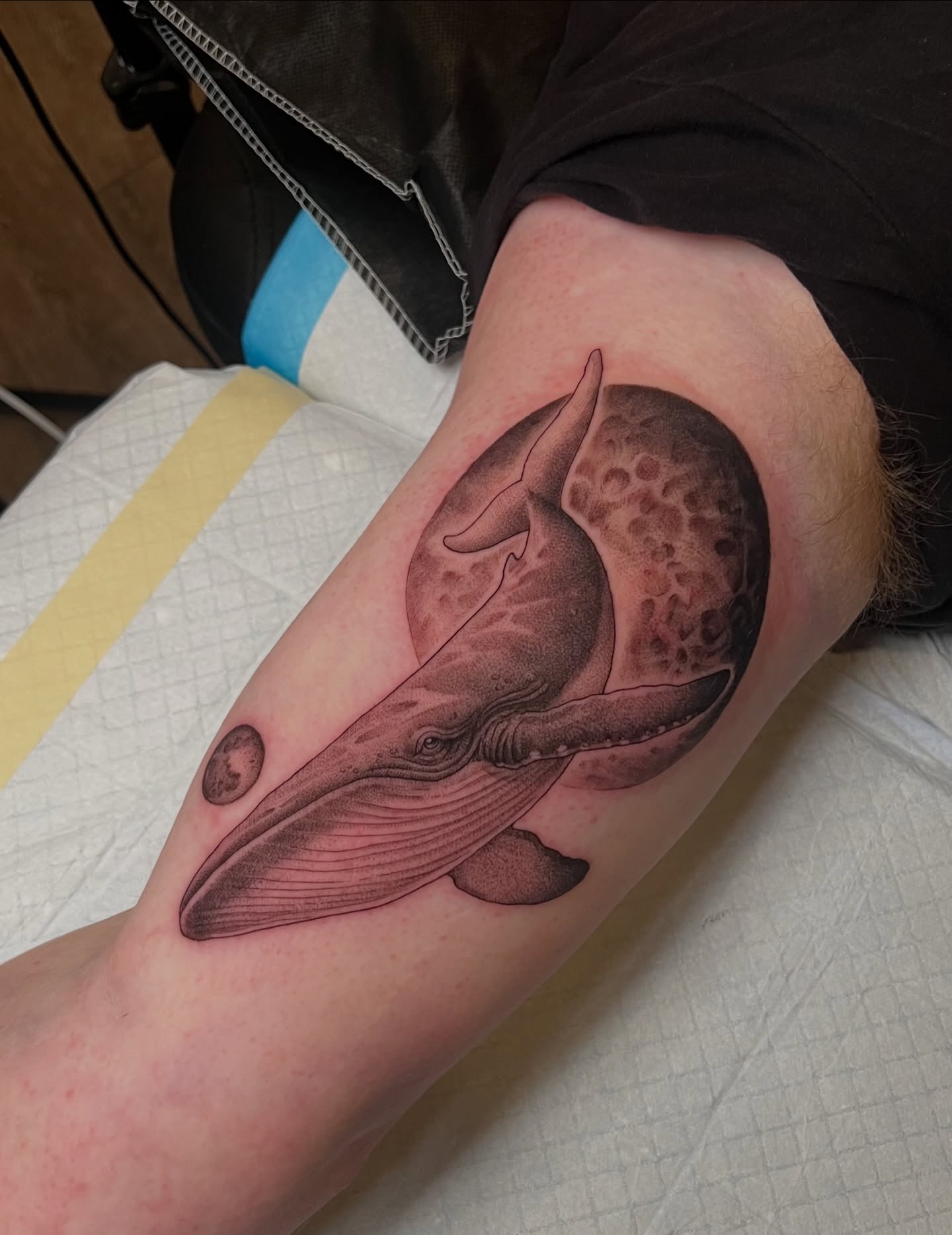 Tattoo by @girlwiththefoxtattoo — realism, black_and_grey