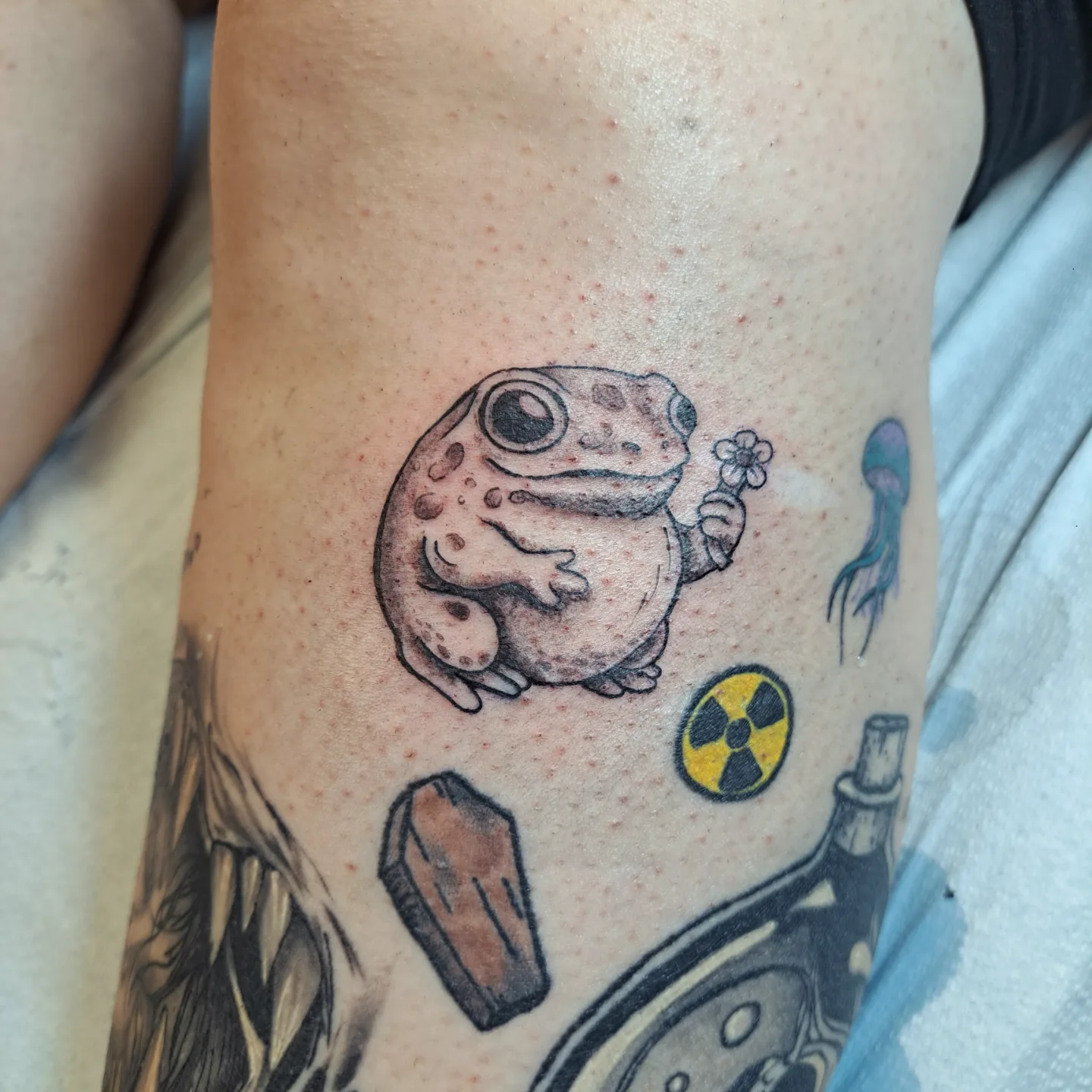 Tattoo by @_zzzava — new_school, black_and_grey