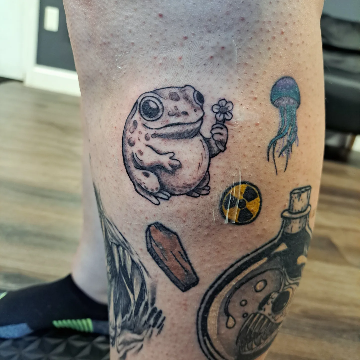 Tattoo by @_zzzava — new_school, black_and_grey