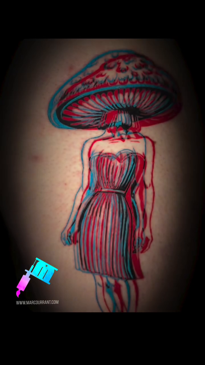 Tattoo by @marcdurrant — trash_polka