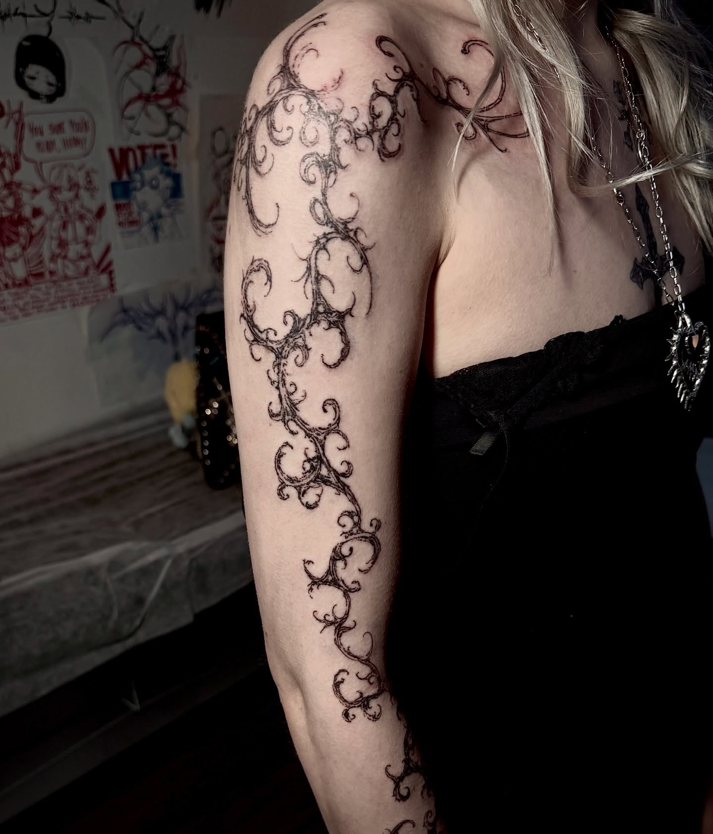 Tattoo by @hoodyink — ornamental
