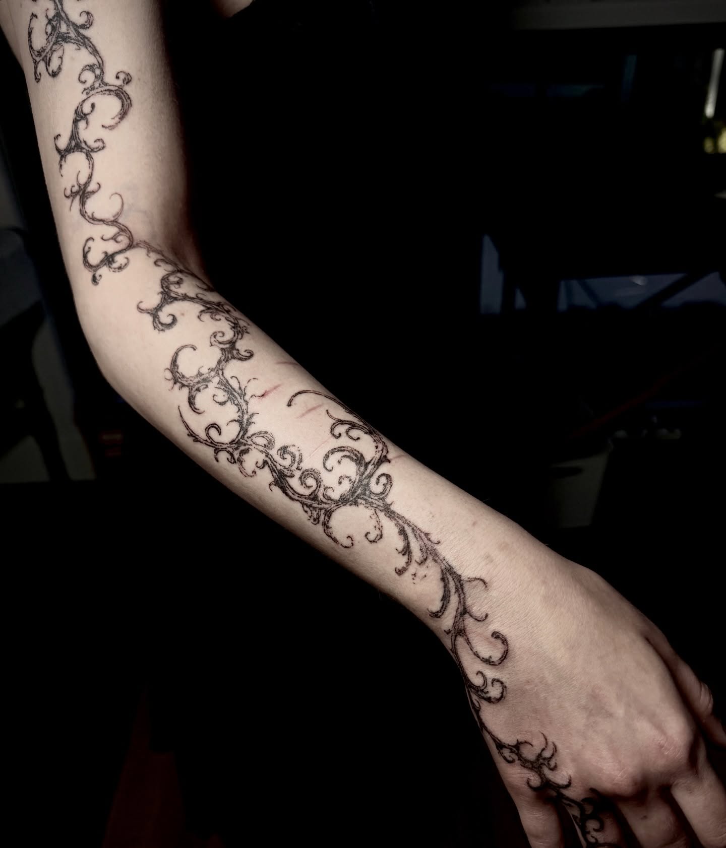 Tattoo by @hoodyink — ornamental