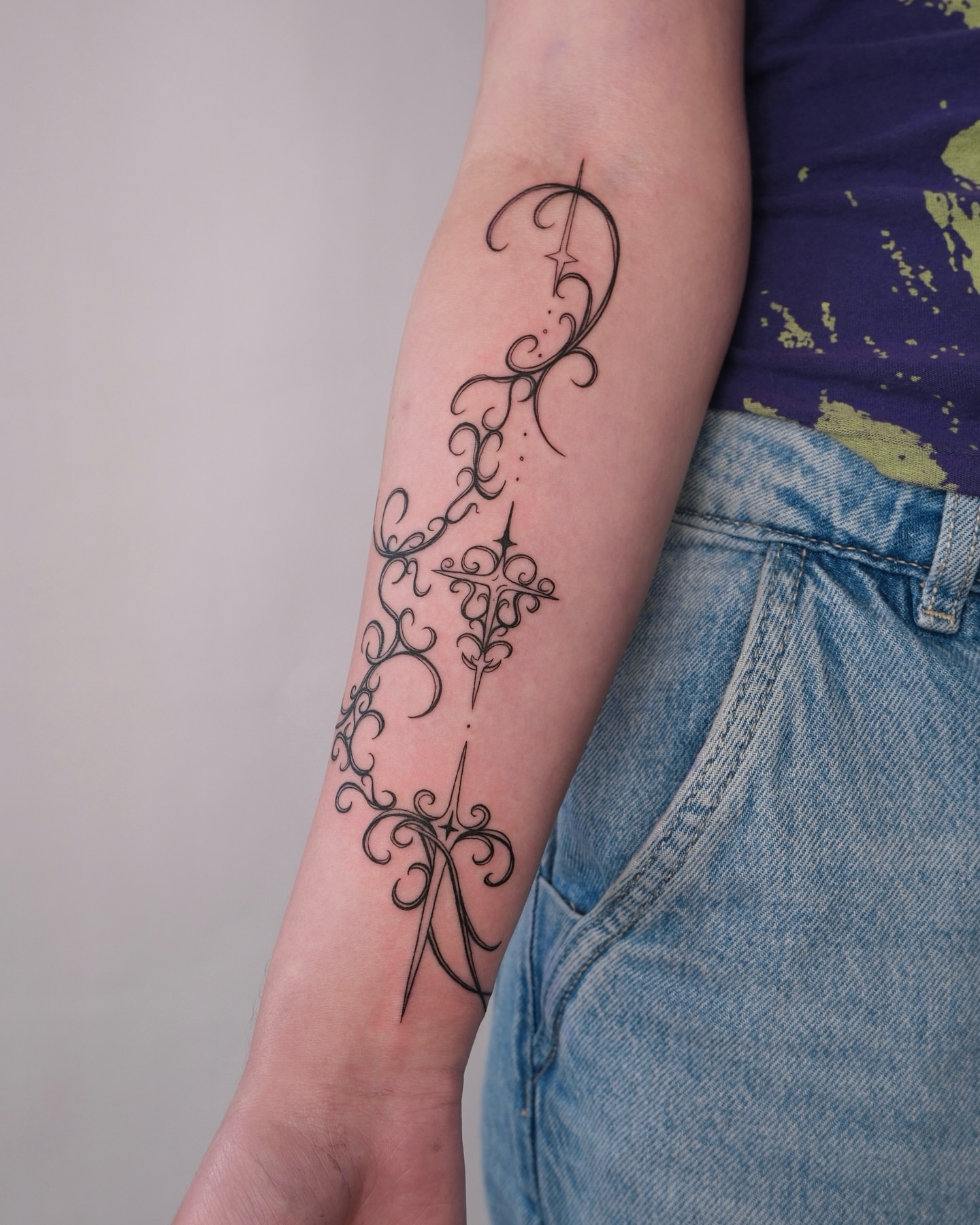 Tattoo by mu, Brooklyn, NY