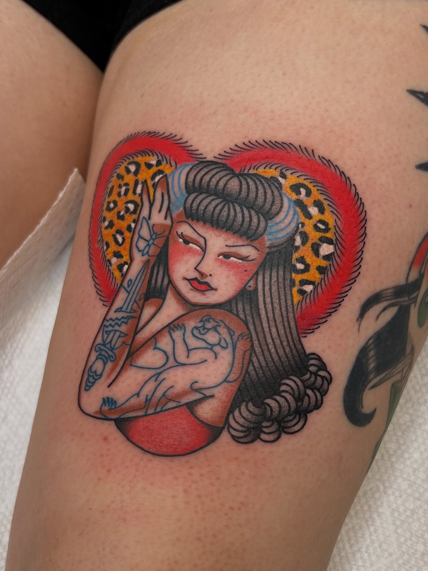 Tattoo by @laurenalexandralux — american_traditional