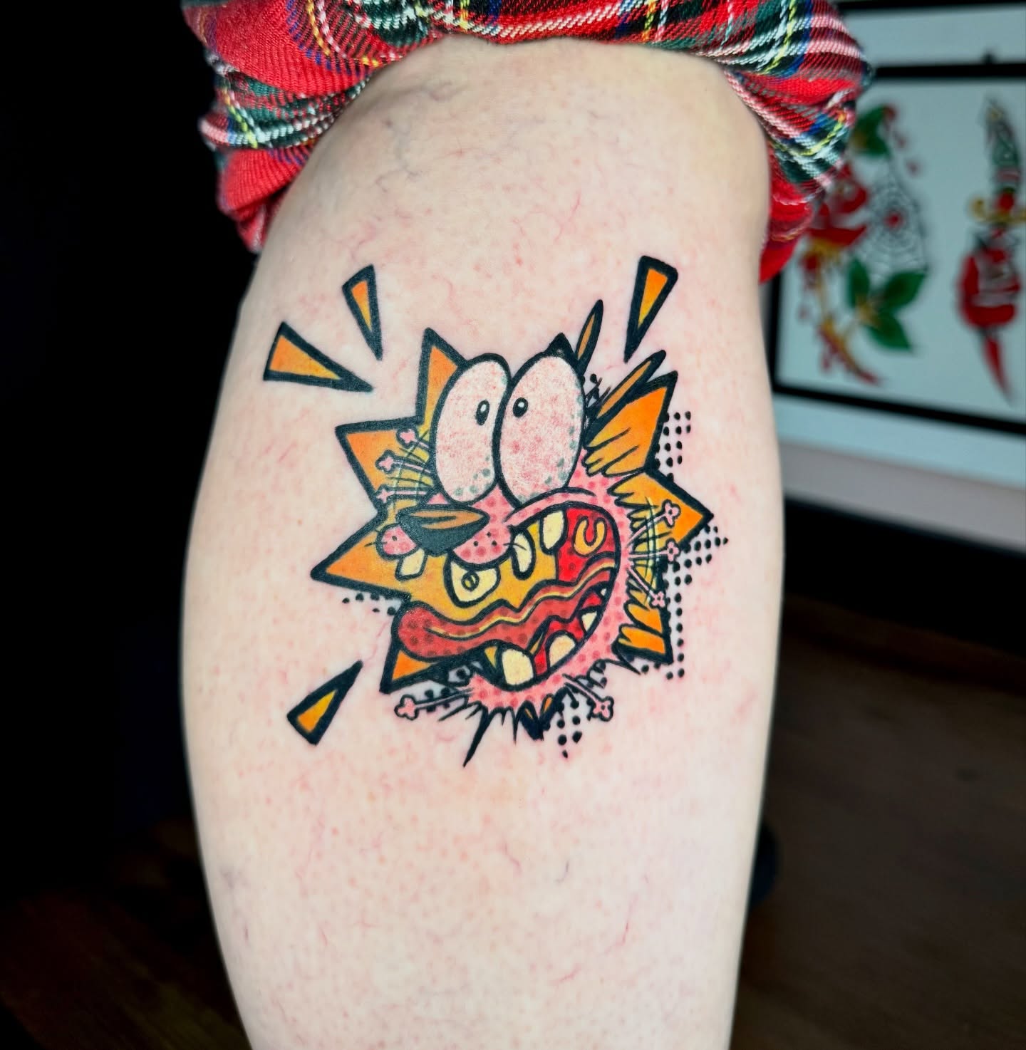 Tattoo by @bsomebodytattoos — trash_polka