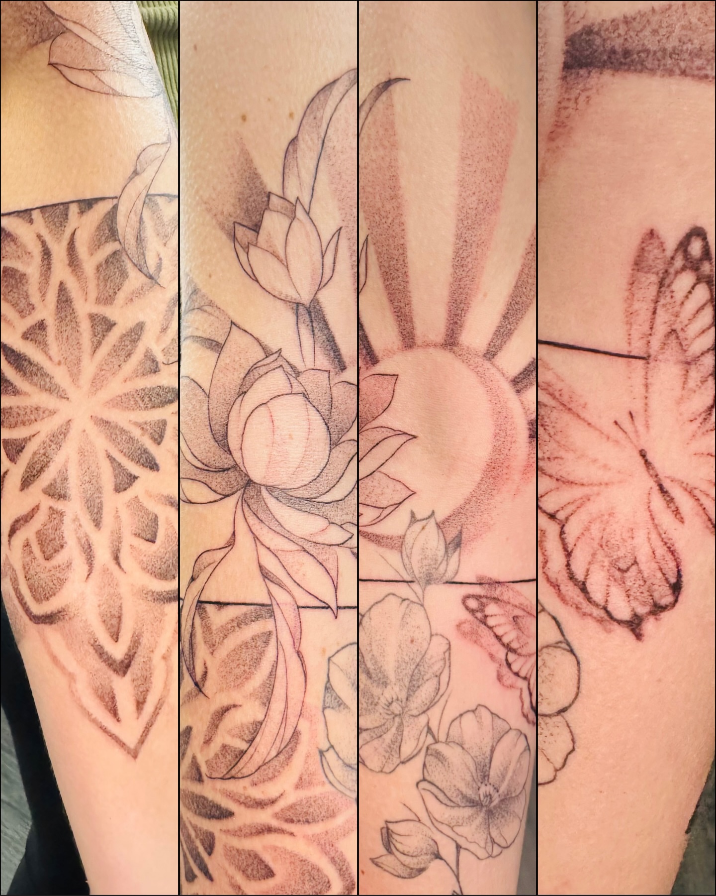 Tattoo by @weaponix — black_and_grey