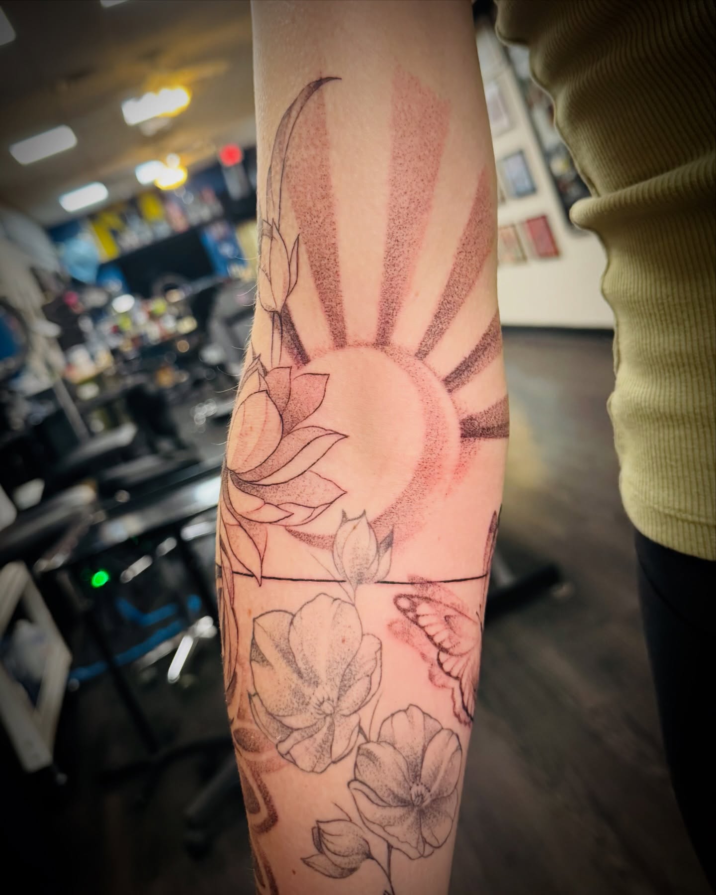 Tattoo by @weaponix — black_and_grey