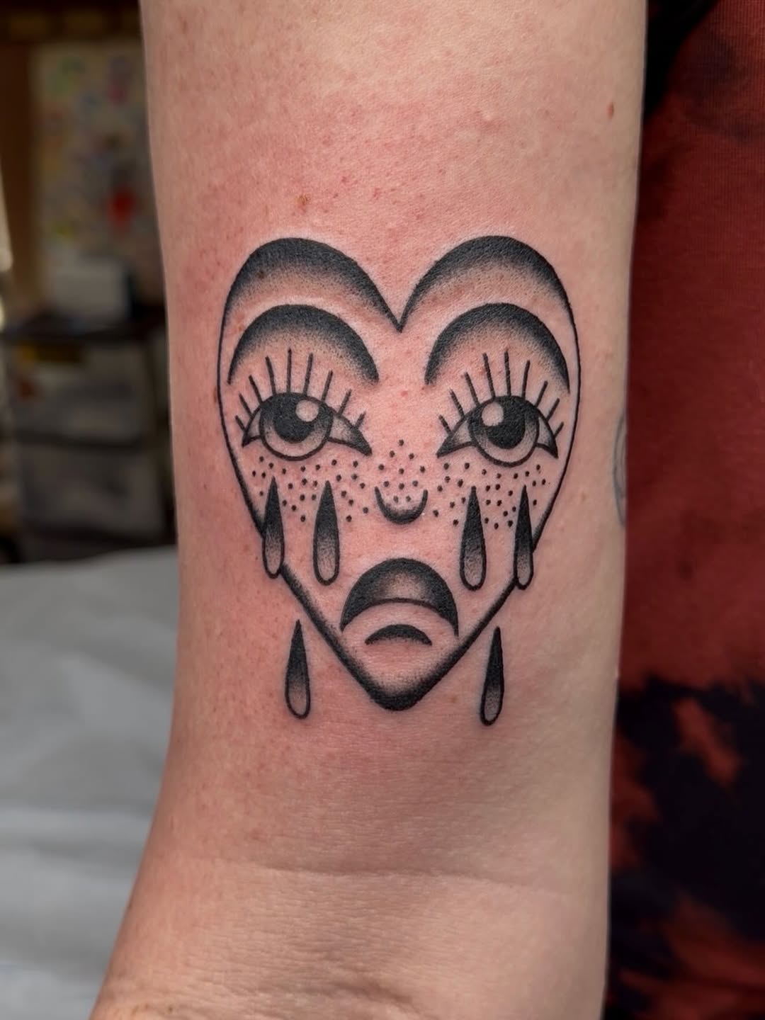 Tattoo by @lafacetattoos — american_traditional