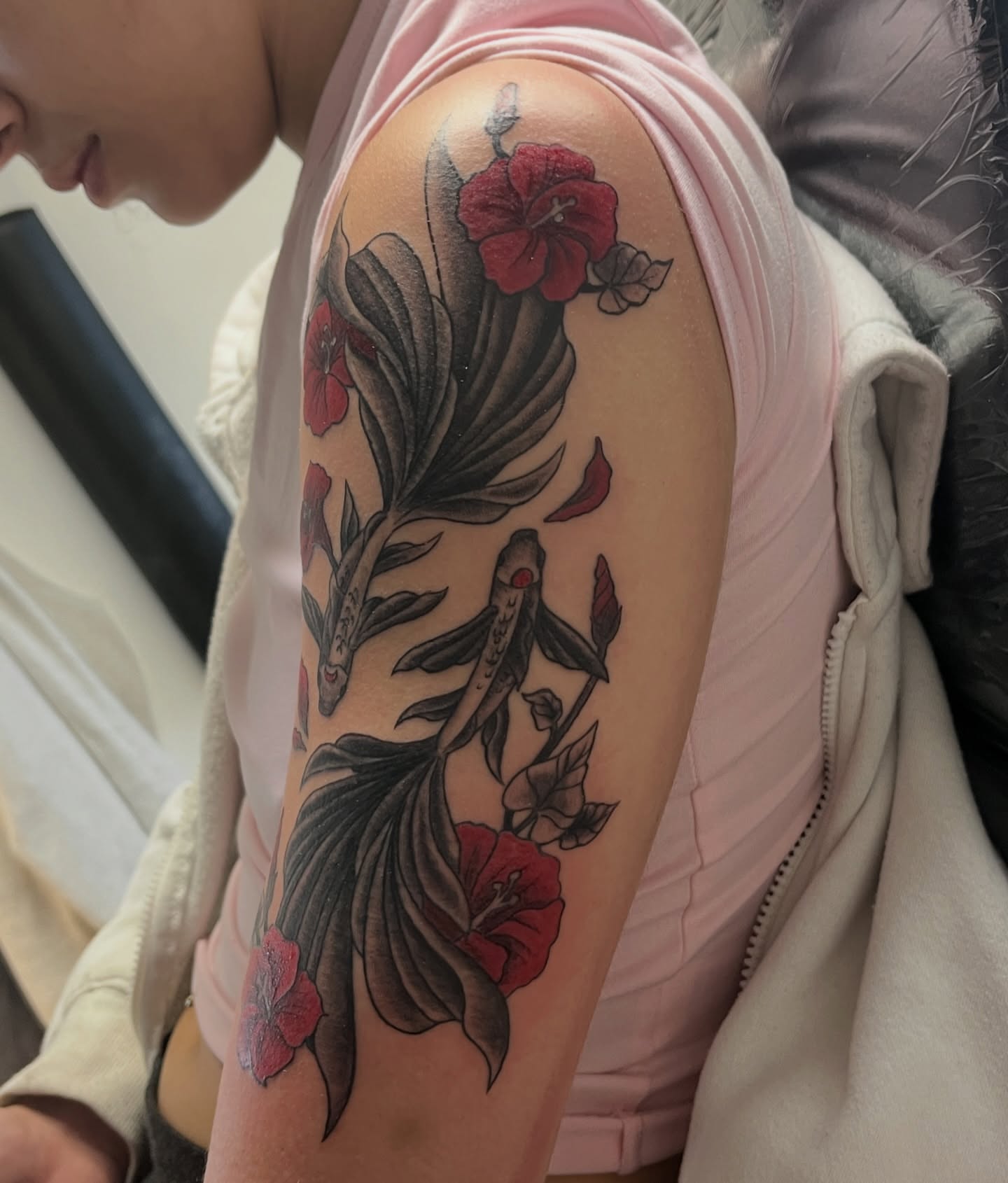 Tattoo by @birdy_tattoos — black_and_grey