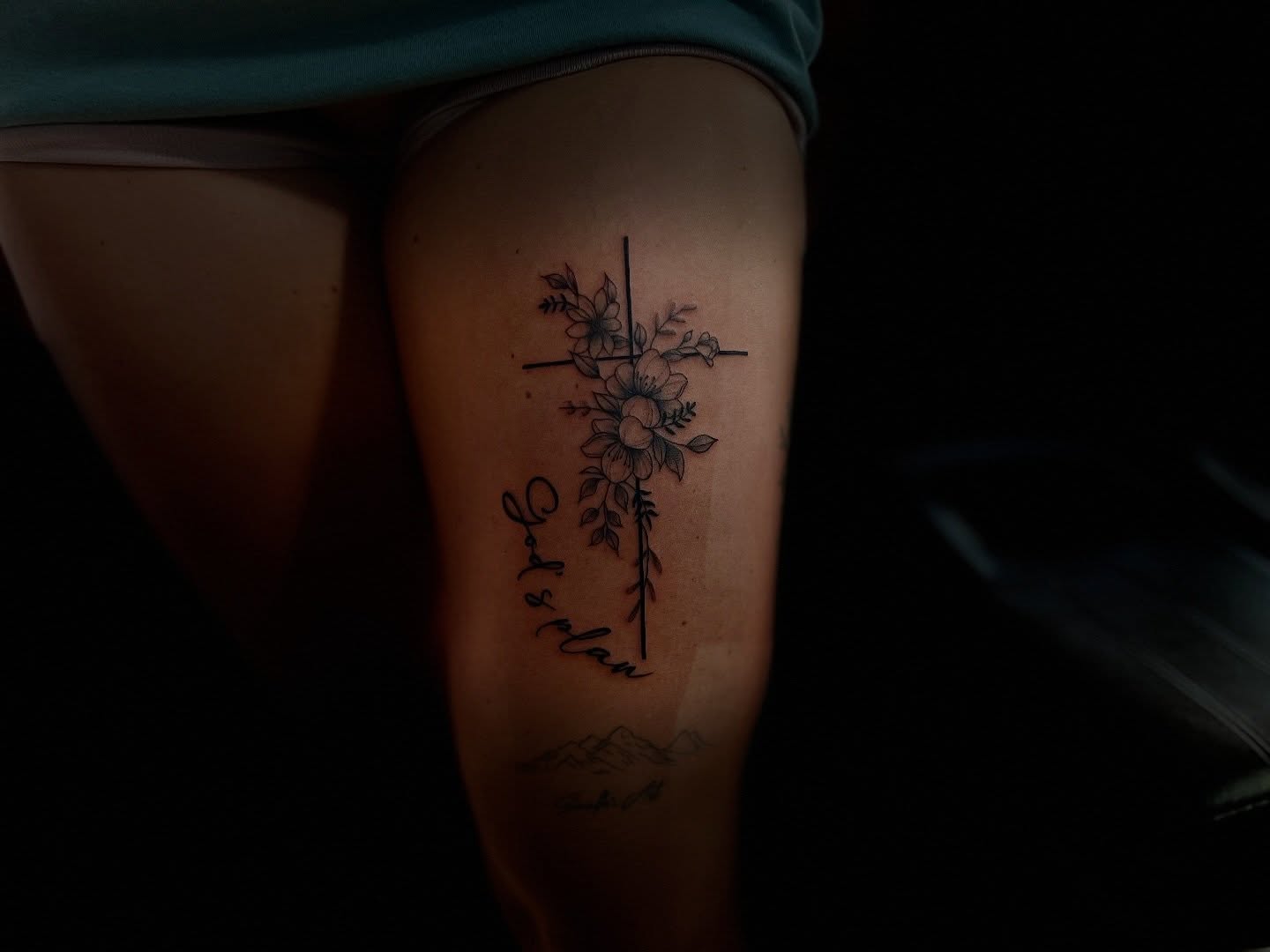 Tattoo by @bearthedemo — black_and_grey