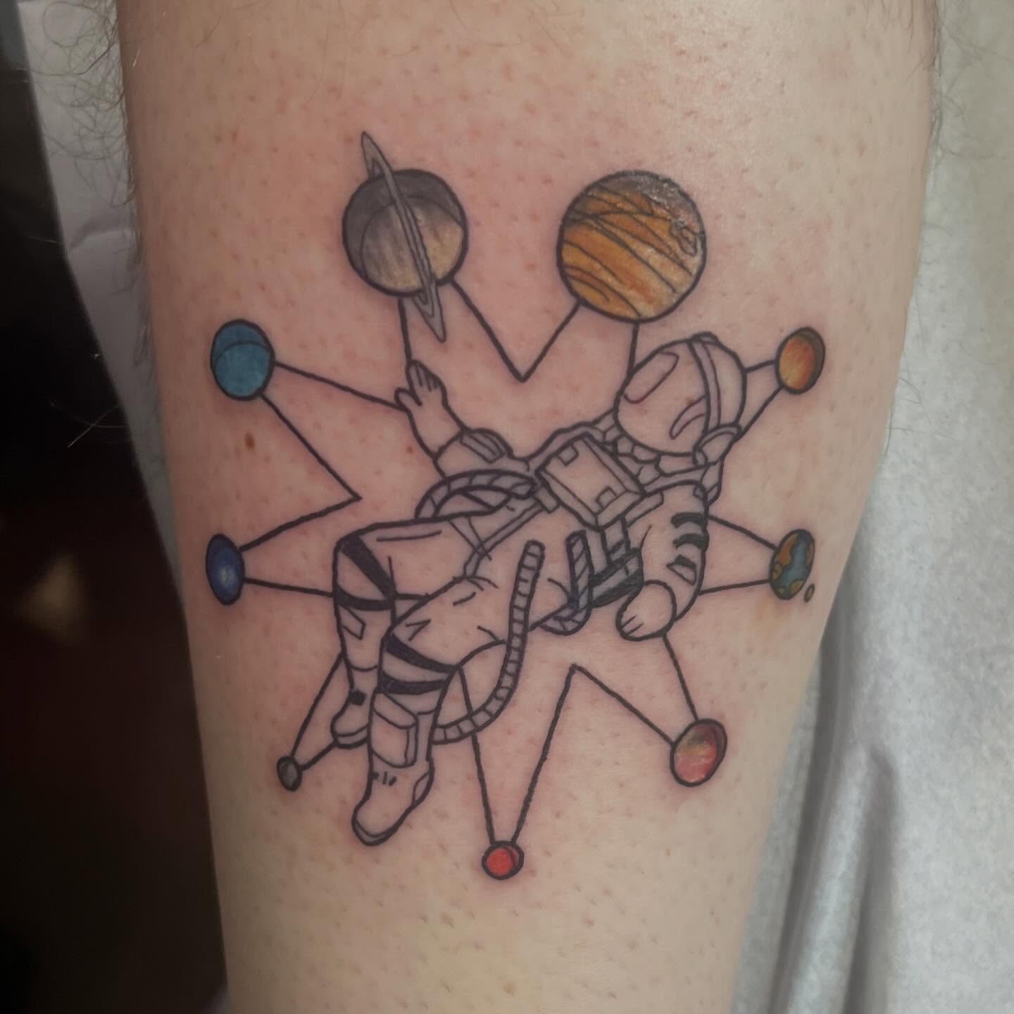 Tattoo by @tattoosbyteri — geometric, dotwork