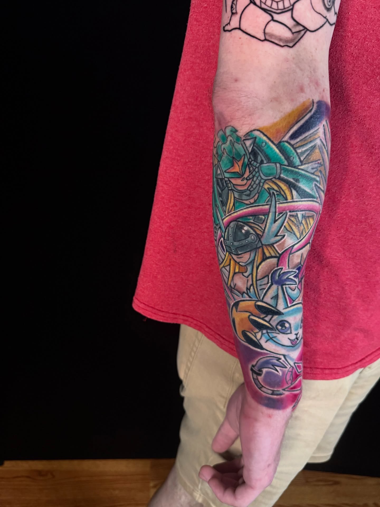 Tattoo by @sideshow_artist — anime