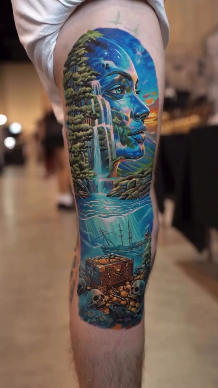 Tattoo by @jfrancistattoo — realism, trash_polka