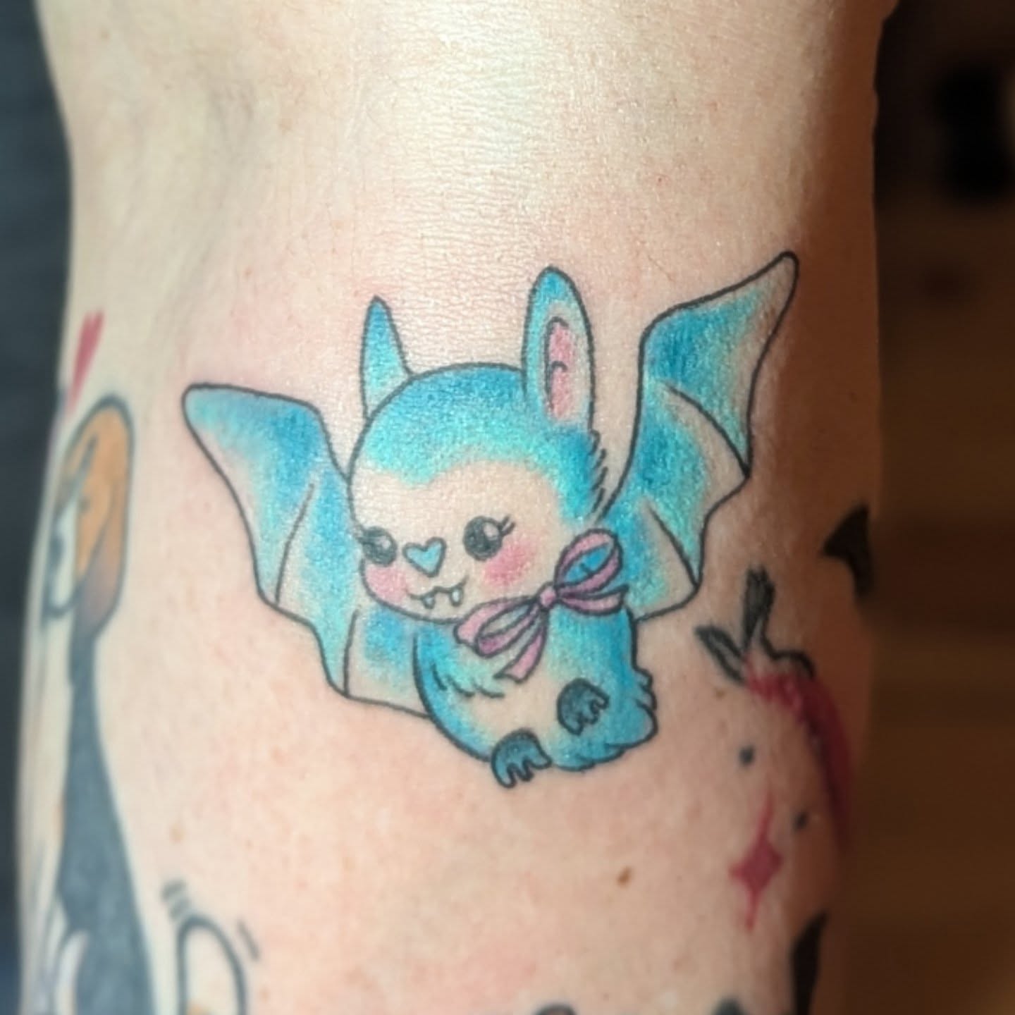 Tattoo by @angiemeuth — new_school, illustrative