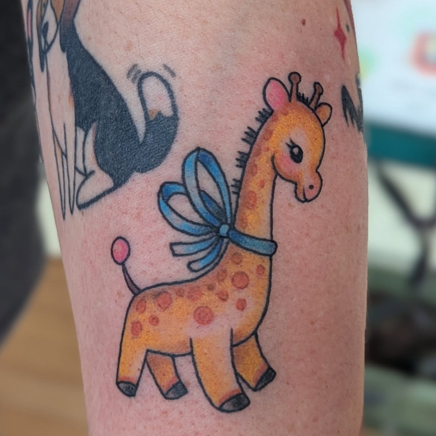 Tattoo by @angiemeuth — dotwork