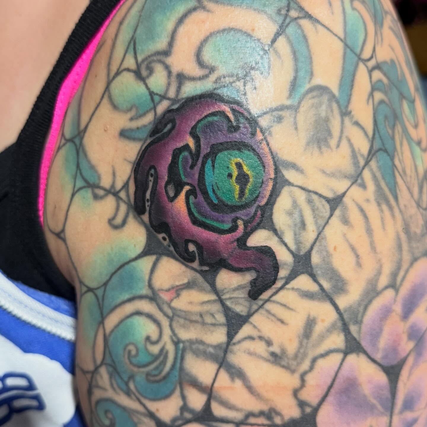 Tattoo by @nicoleroartattoos — new_school, surrealism