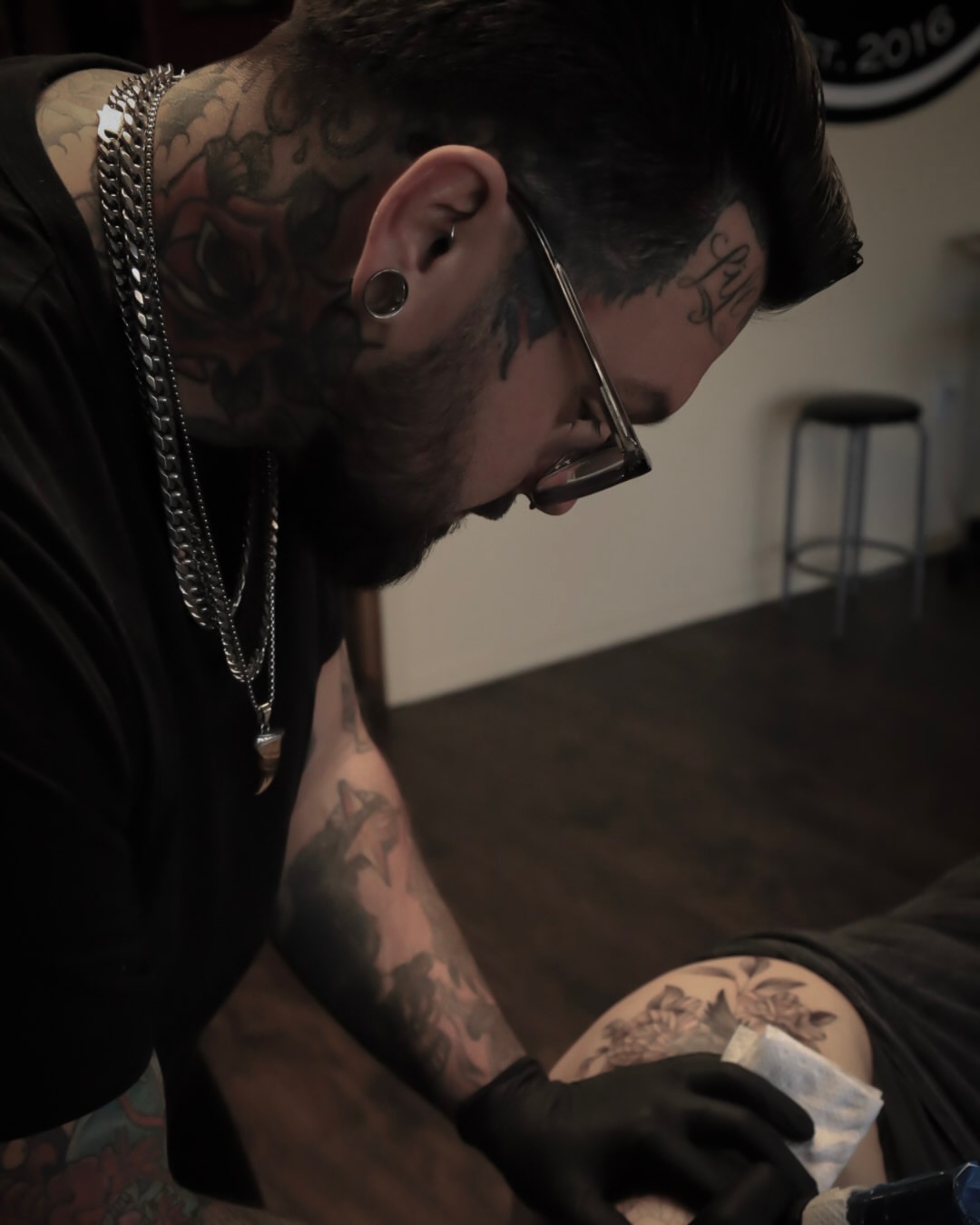 Tattoo by @_rickyyryan — black_and_grey