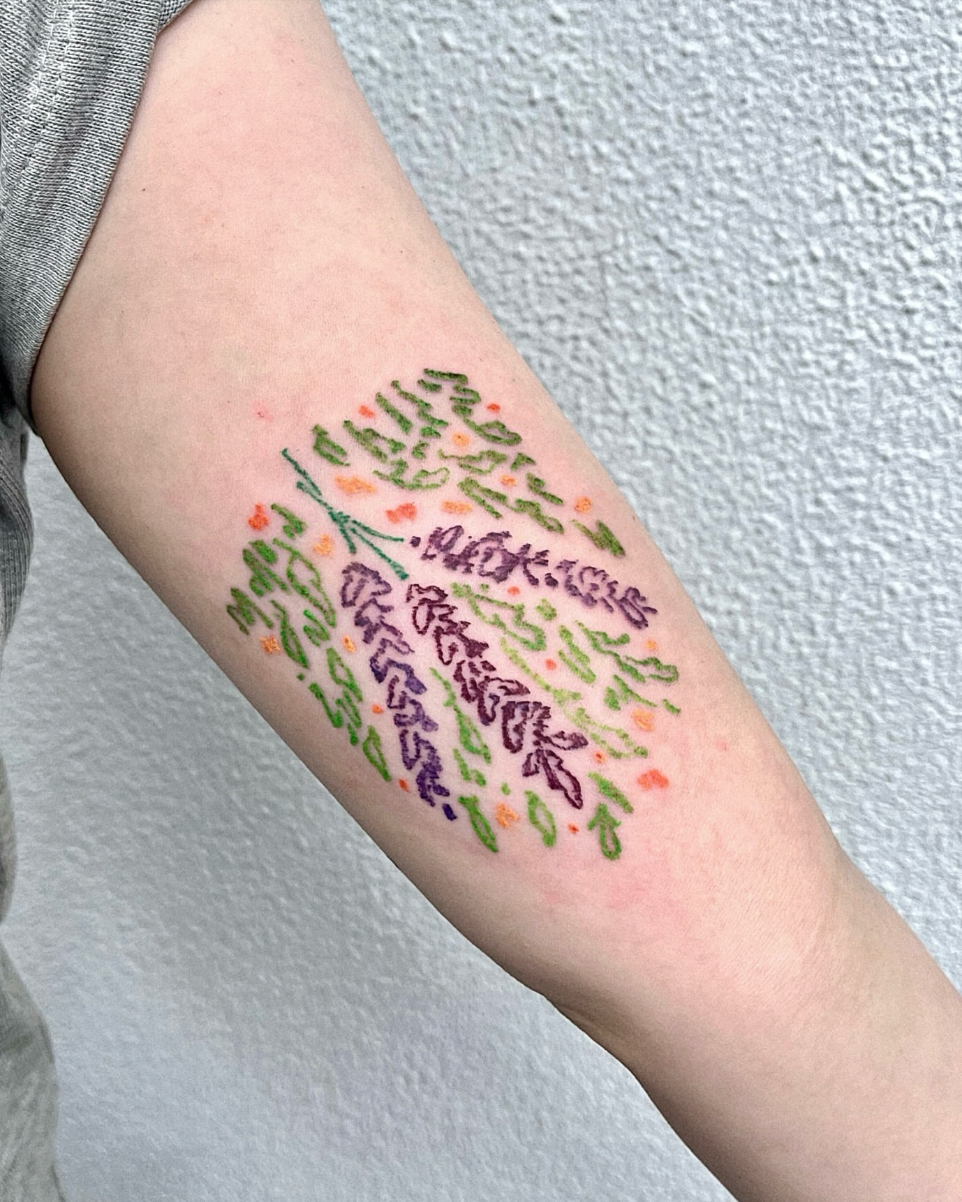 Tattoo by @xx__damm_tt โ watercolor