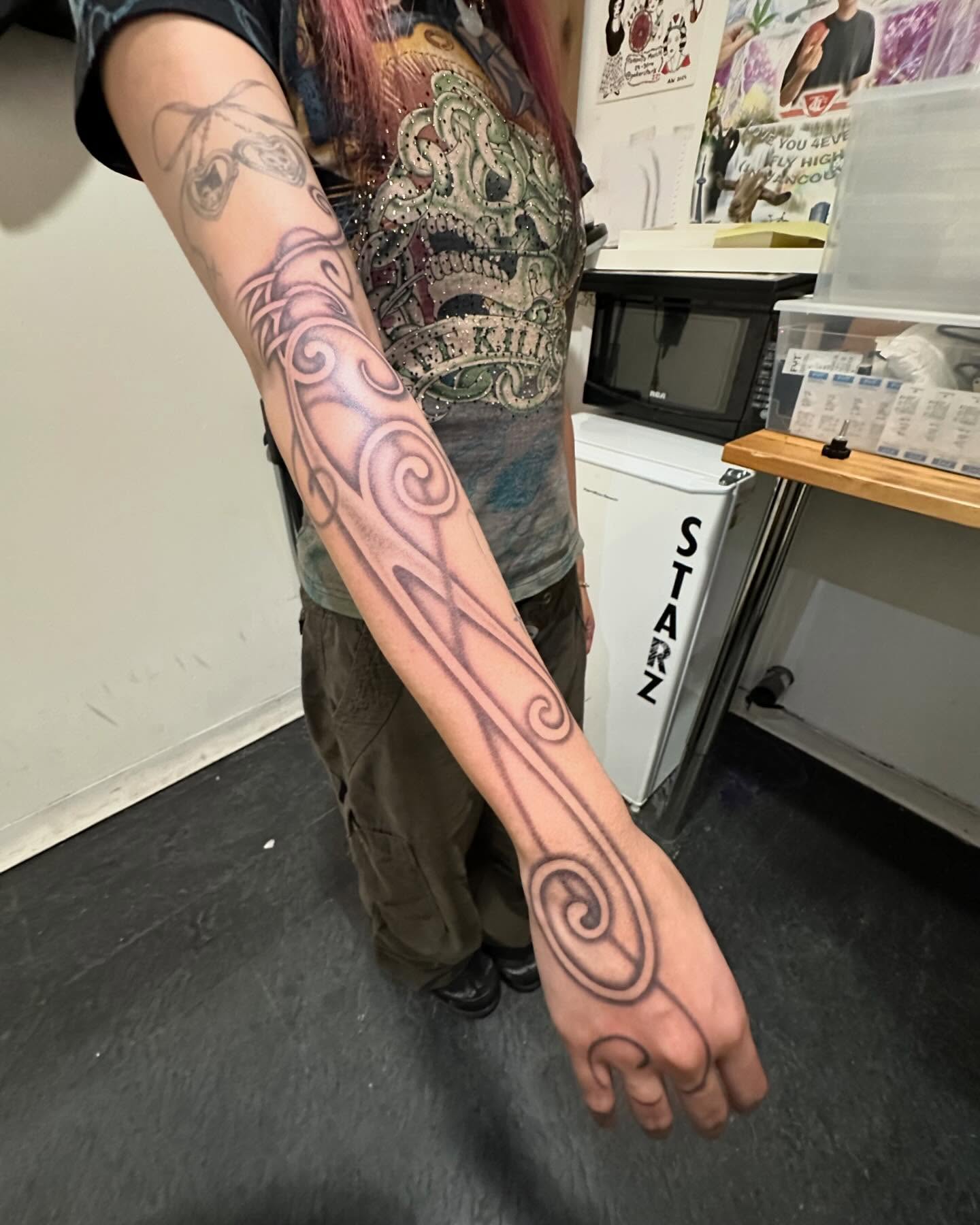 Tattoo by @7bugin7thdimension — tribal