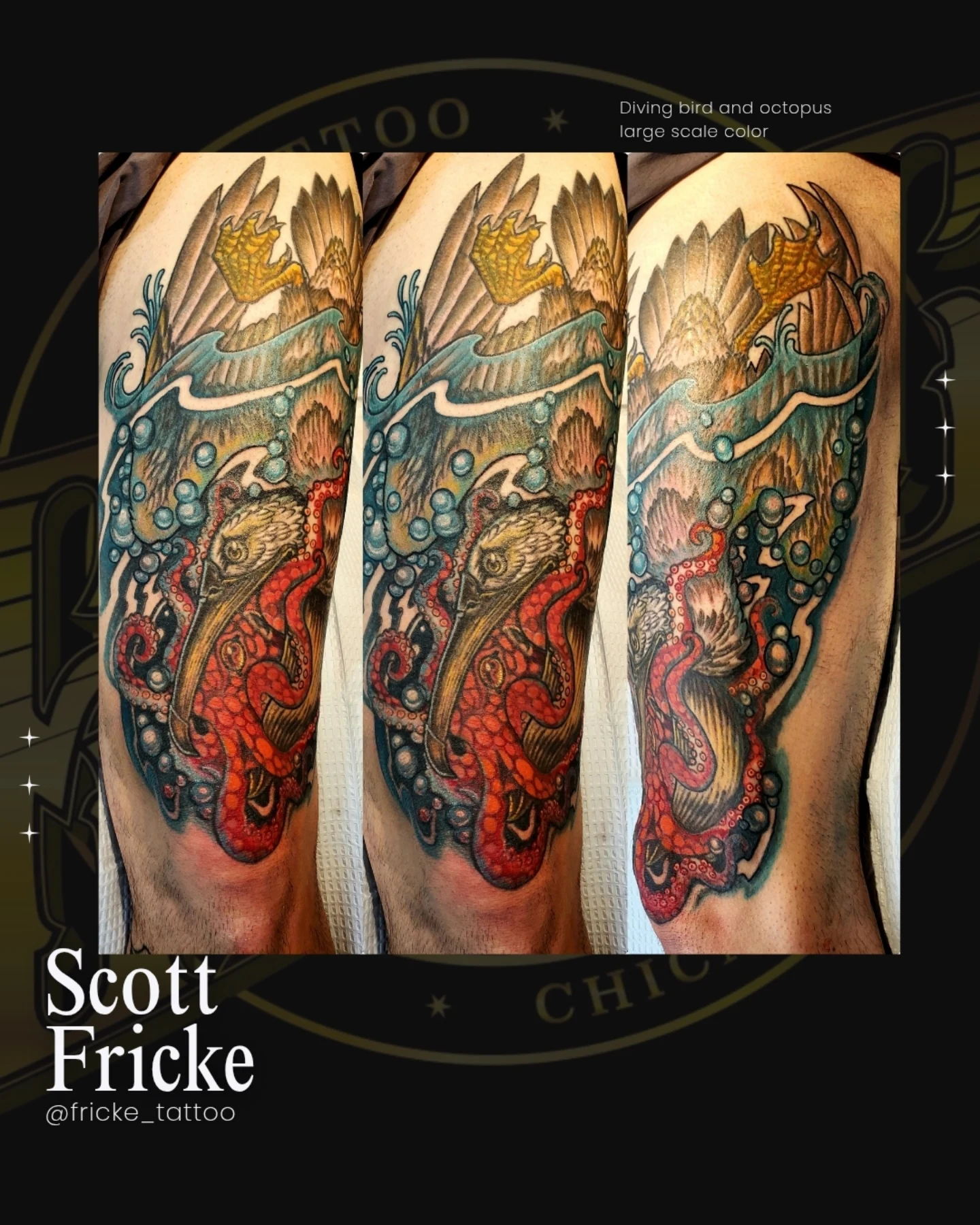 Tattoo by @fricke_tattoo — new_school, realism