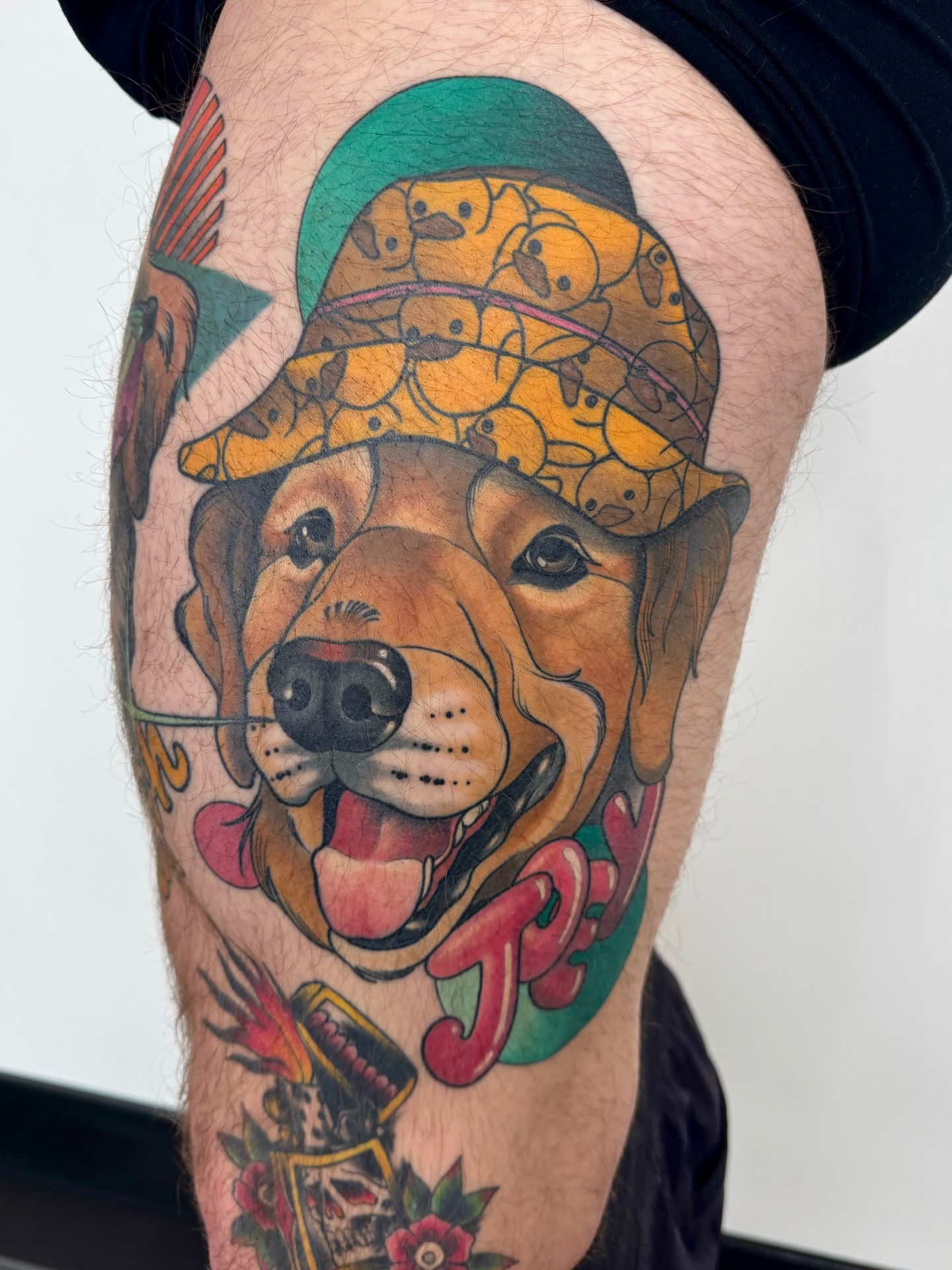 Tattoo by @anne_core — american_traditional, realism