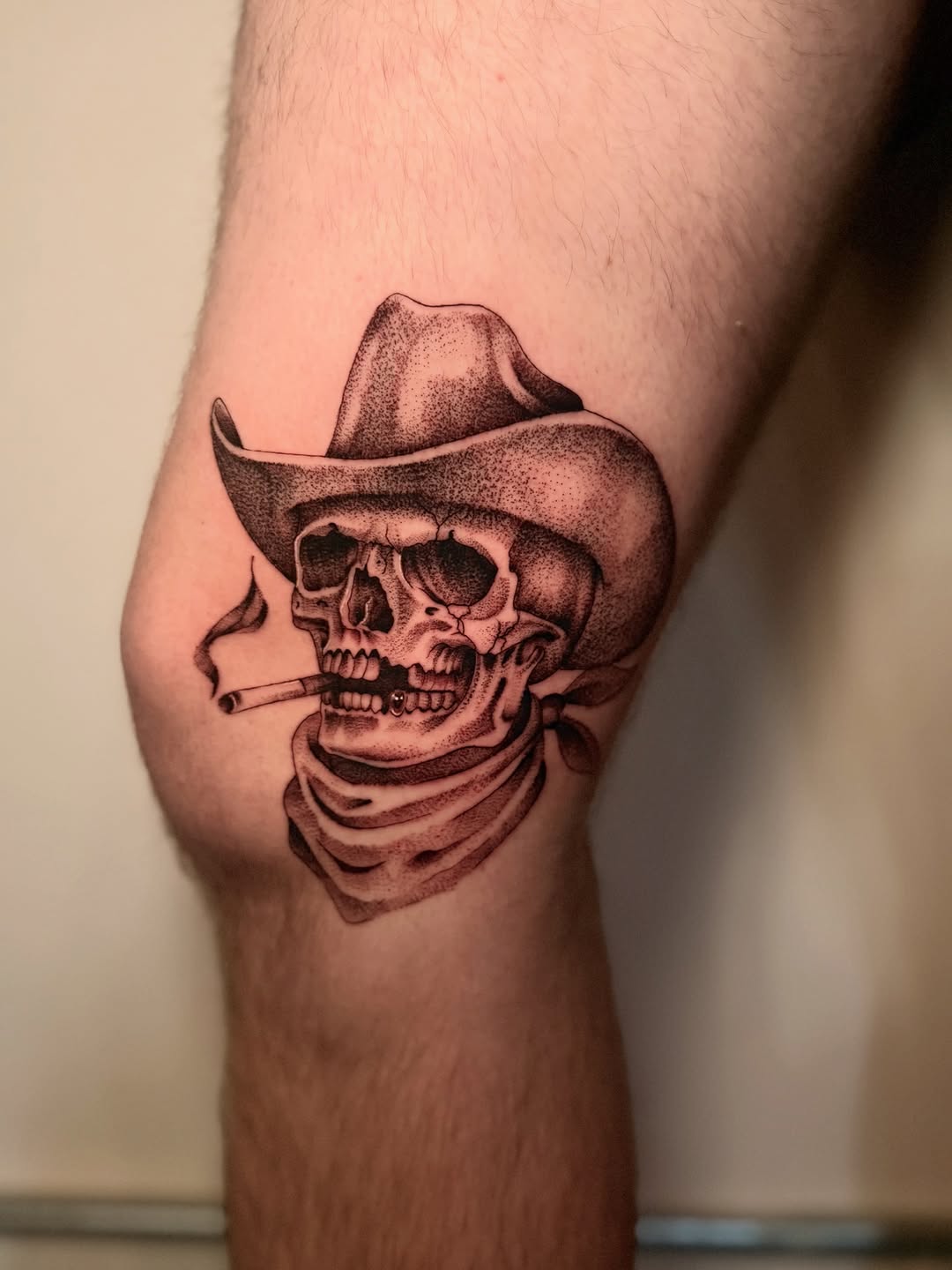Tattoo by @gailtattoos — dotwork, black_and_grey