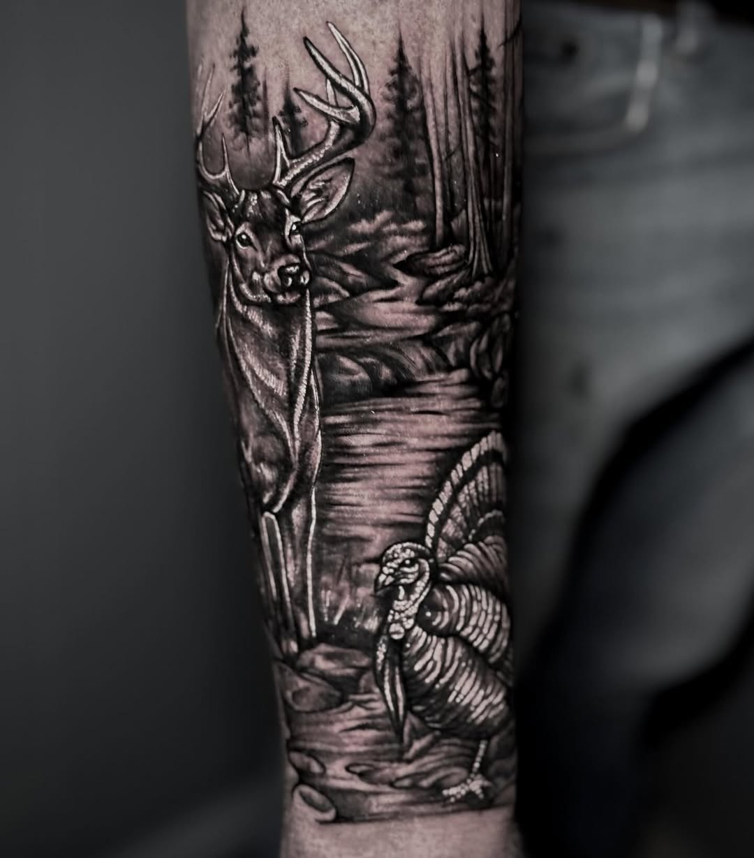 Tattoo by @kat_tattooer — realism, black_and_grey